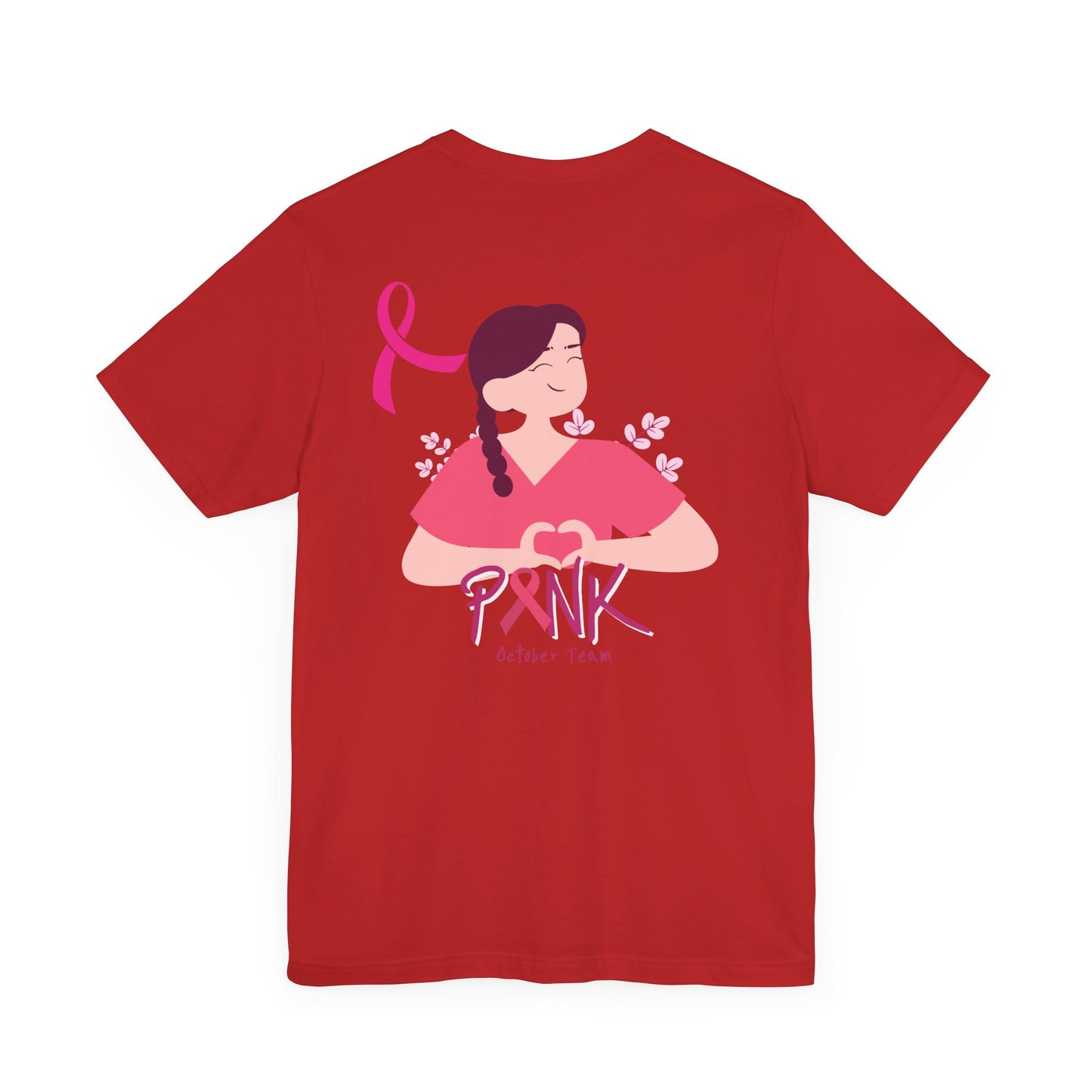 Pink October Team (Cancer Awareness) Social Tee