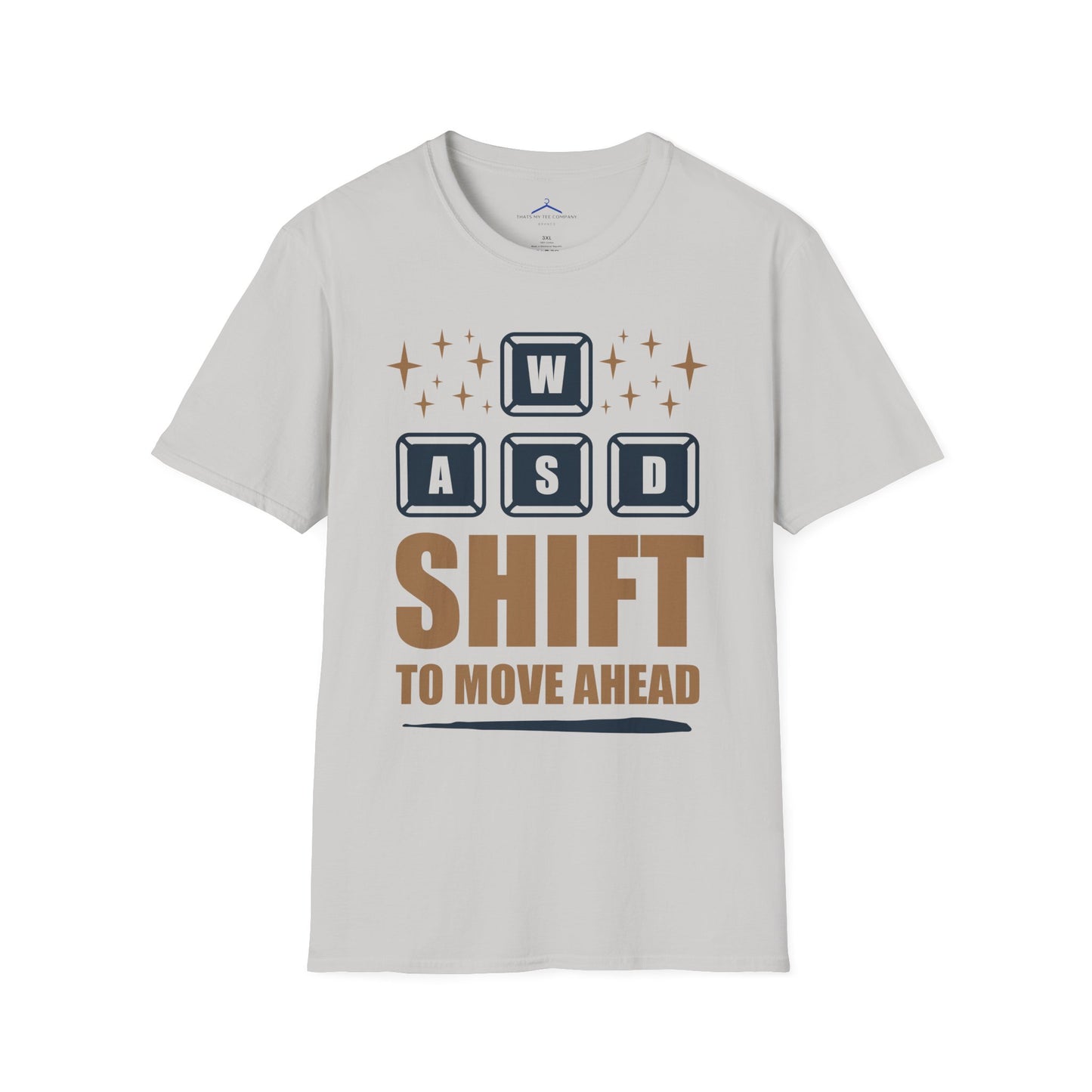 Shift to Move Ahead Gamer Tee