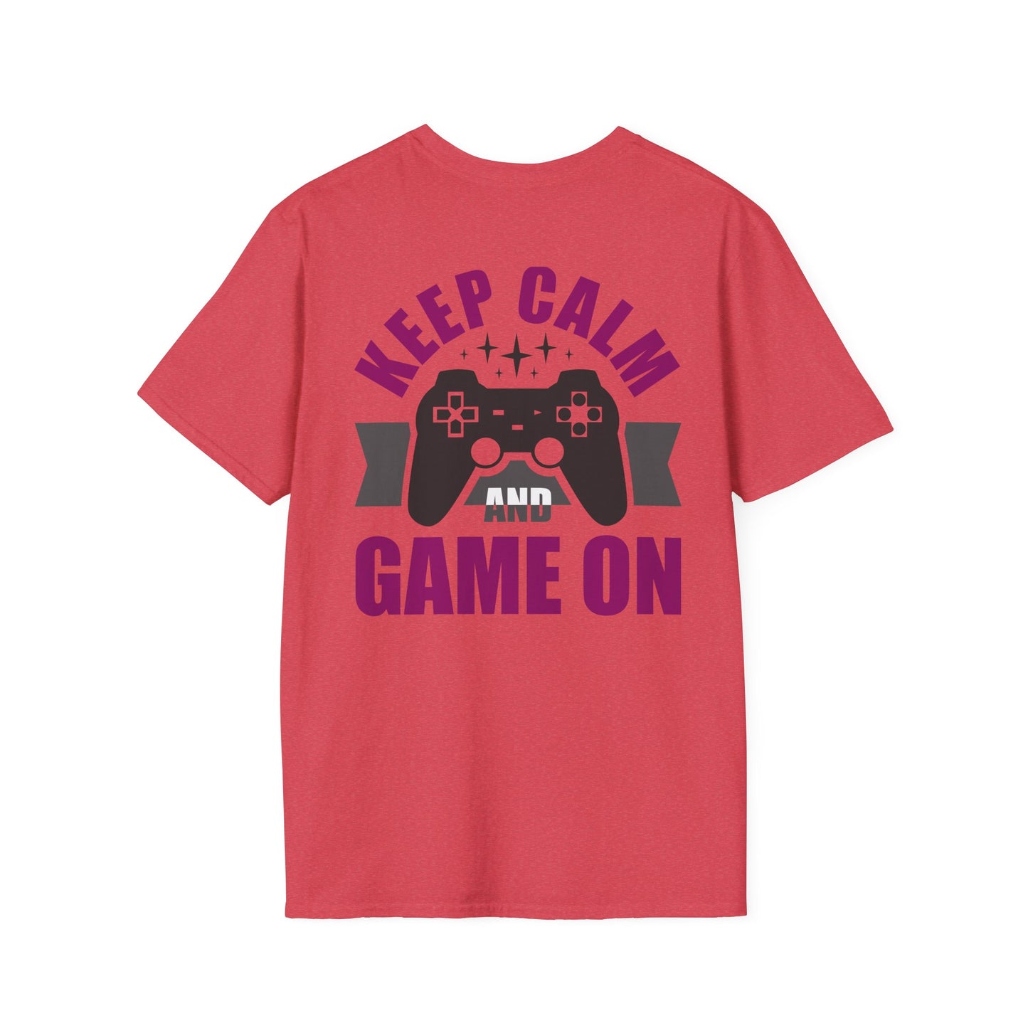 Keep Calm and Game On Gamer Tee