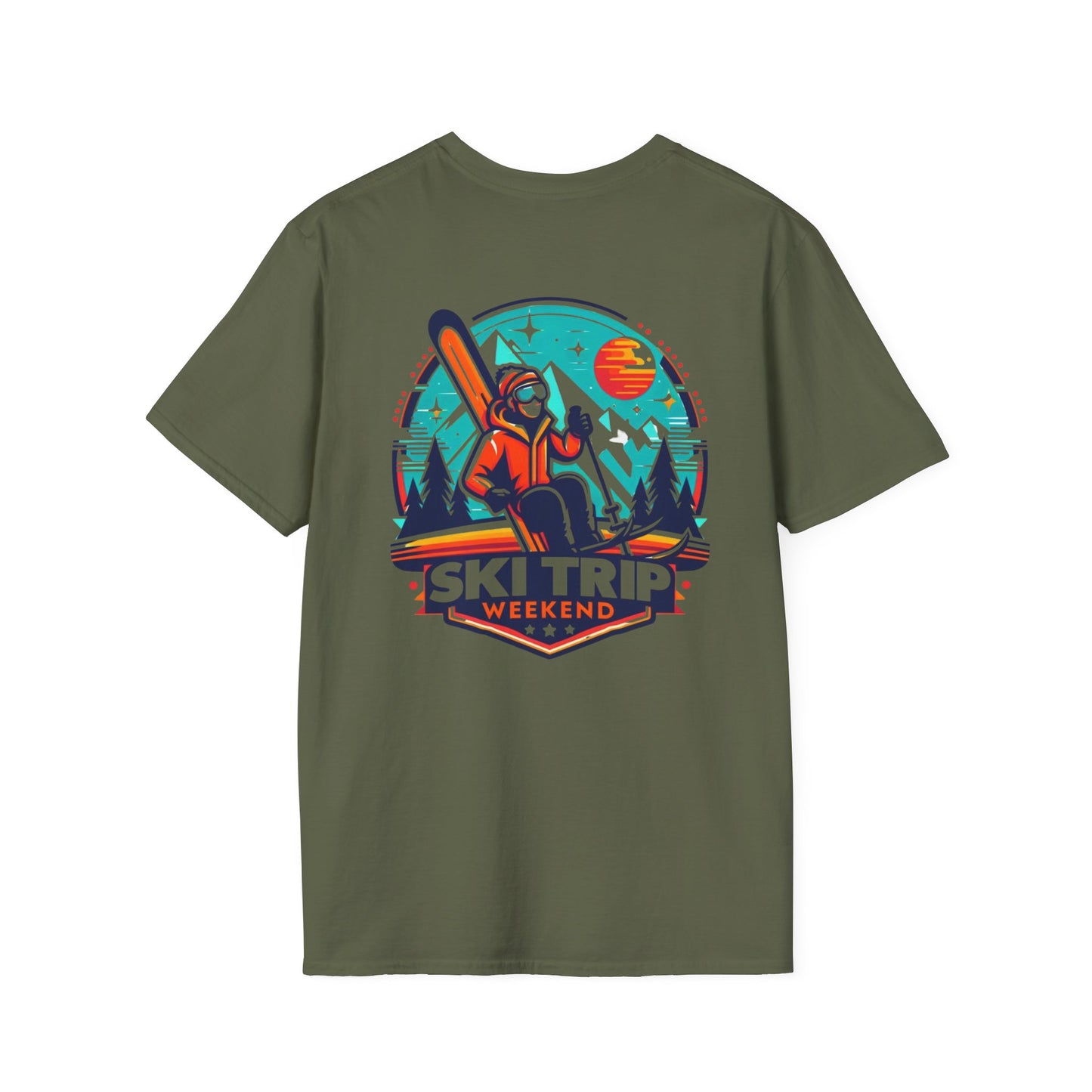 Ski Trip Weekend - Travel Adventure Graphic Tee