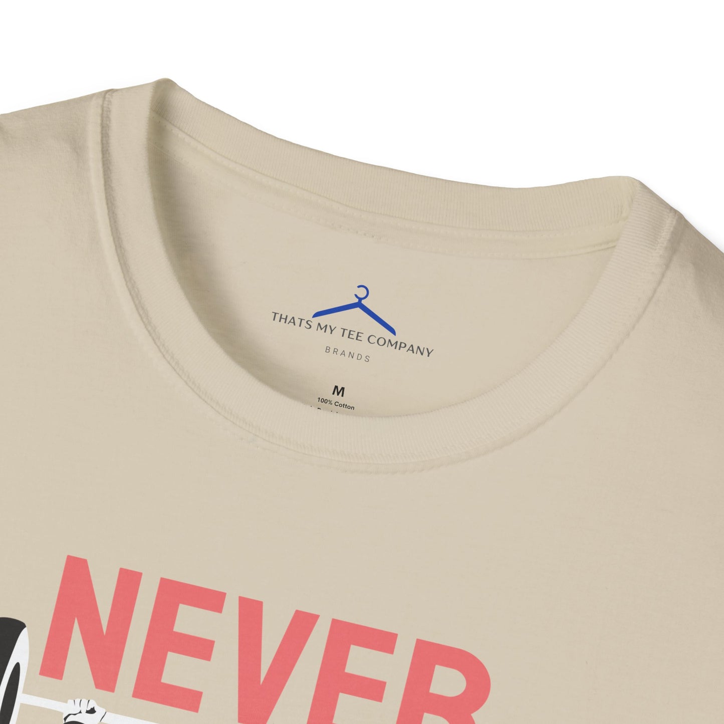 NEVER GIVE UP Fitness T-Shirt