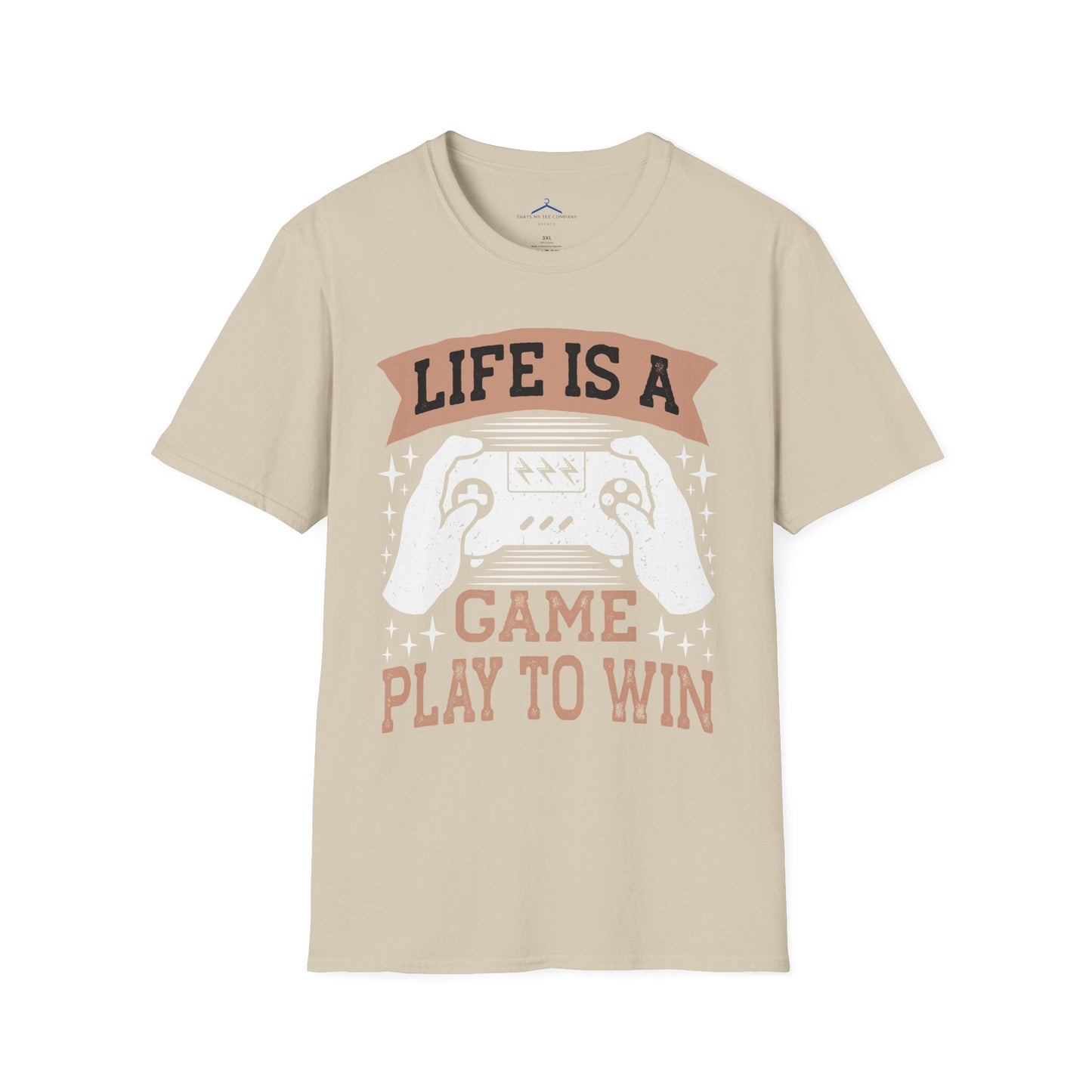 Life is a Game Play to Win Gamer Tee