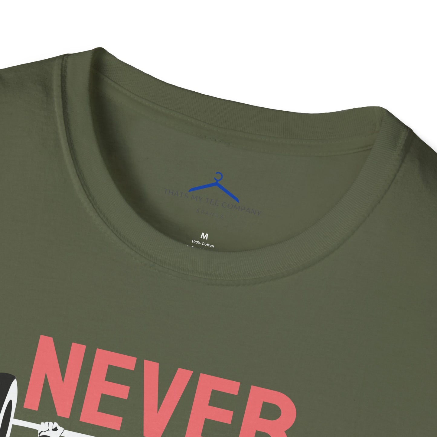 NEVER GIVE UP Fitness T-Shirt
