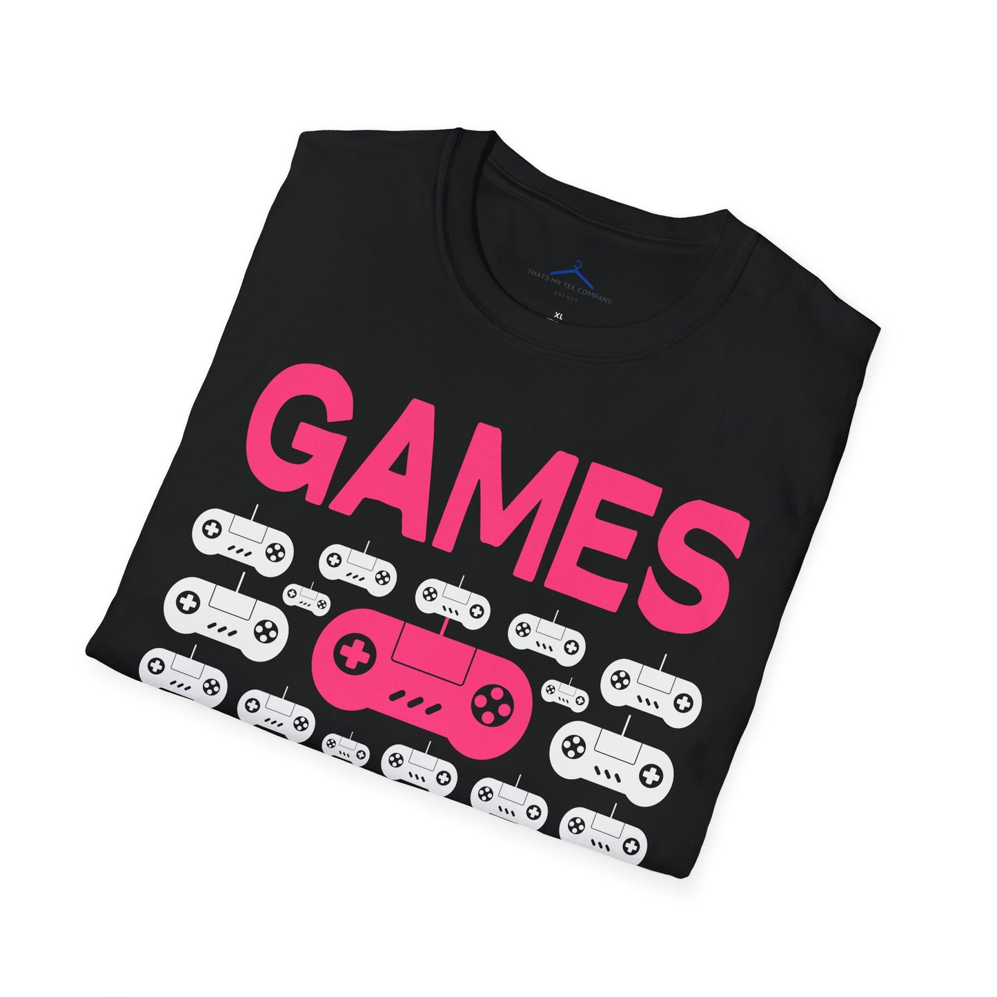 Games Make Me Happy Gamer Tee