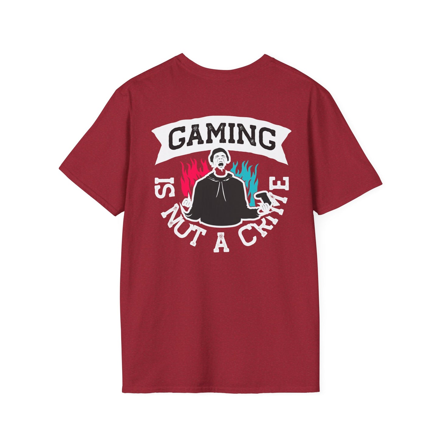 Gaming is not a Crime Gamer Tee
