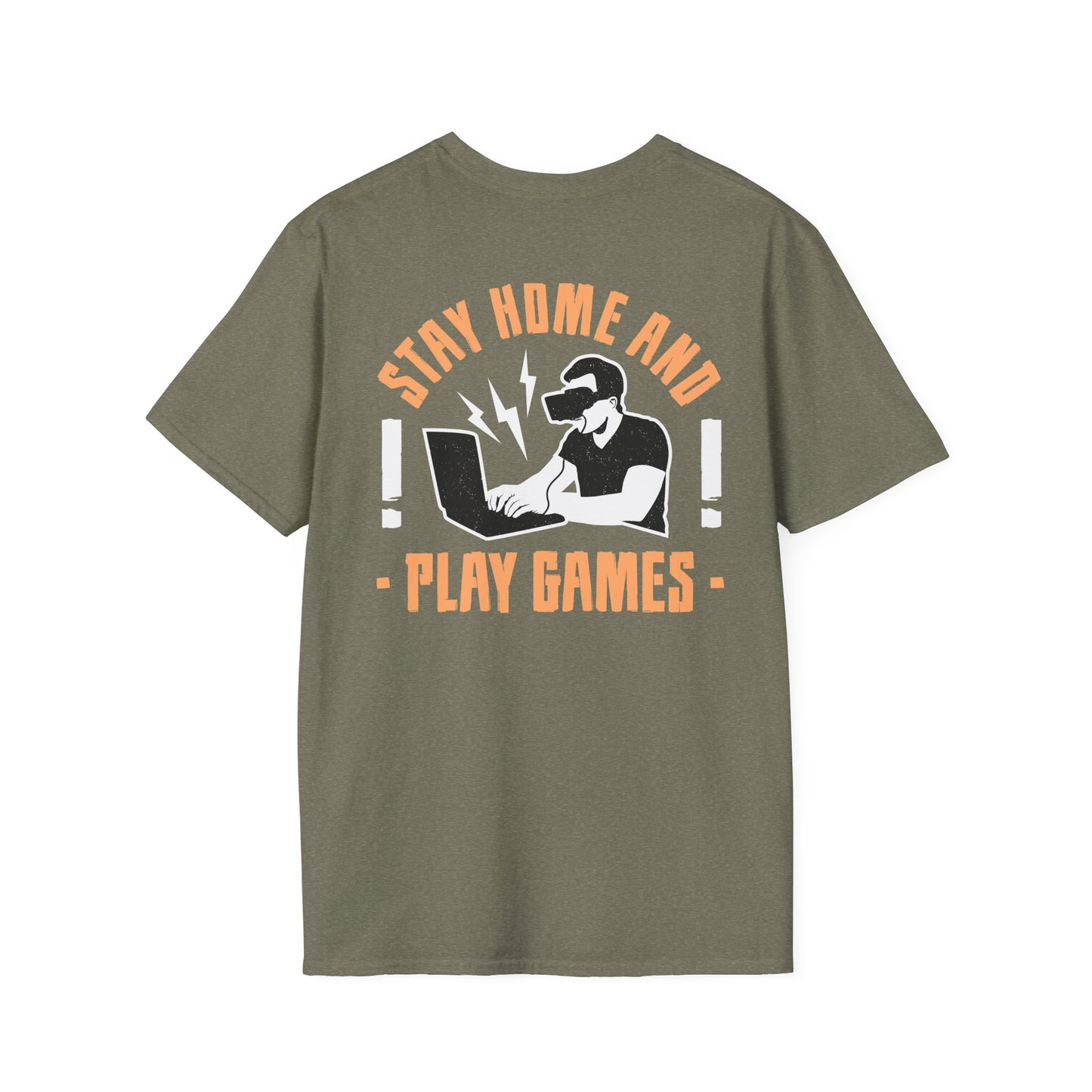 Stay Home and Play Gamer Tee
