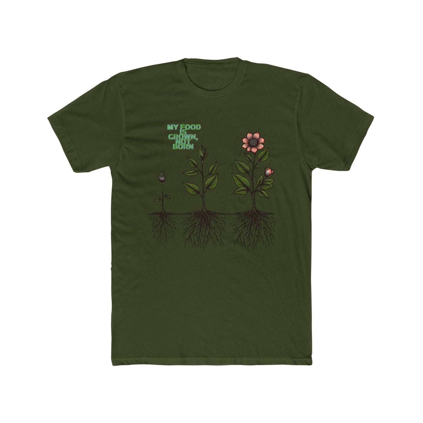 My food is grown Vegan Tee