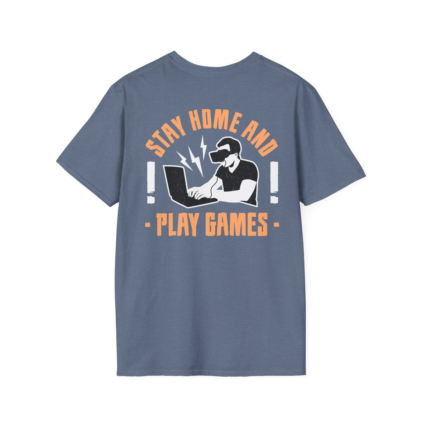 Stay Home and Play Gamer Tee