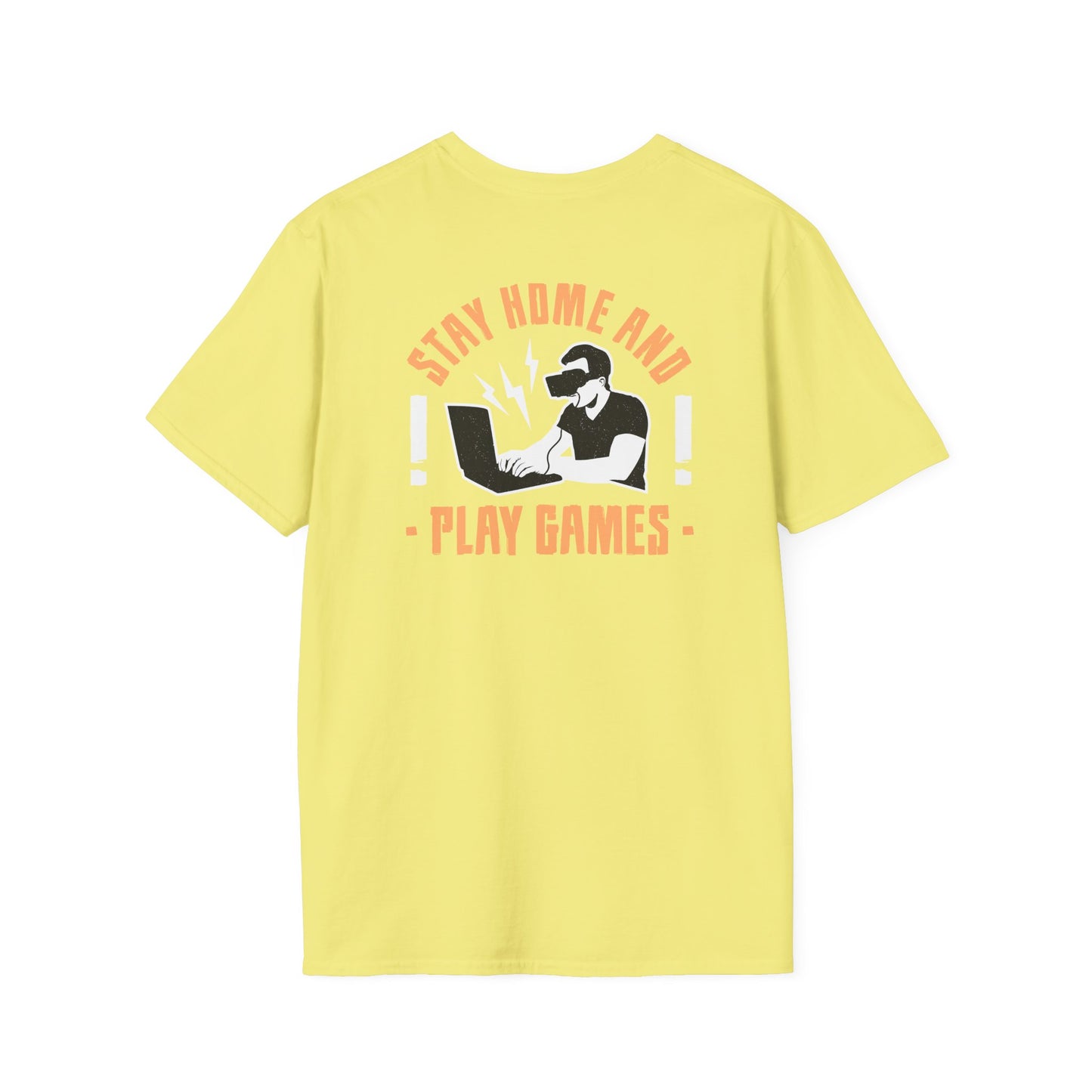 Stay Home and Play Gamer Tee