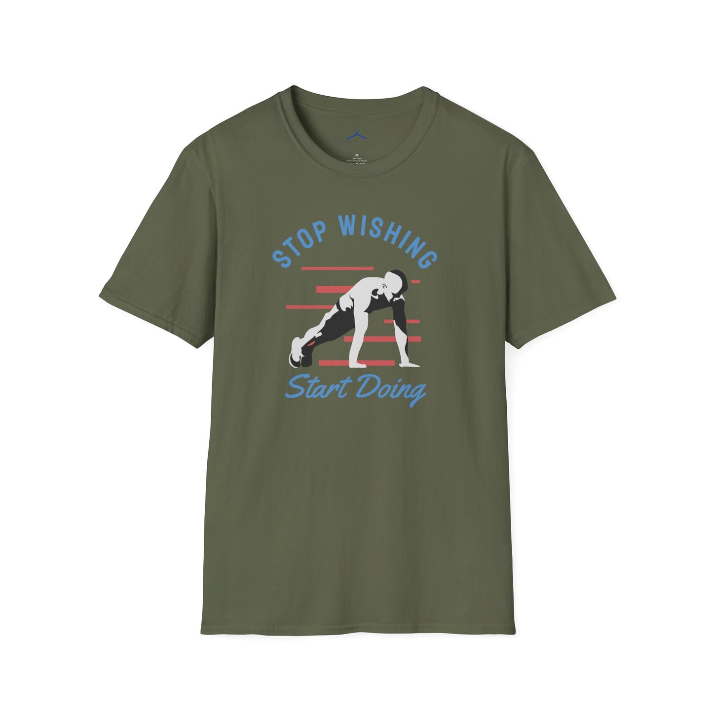 Stop Wishing Start Doing Fitness T-Shirt