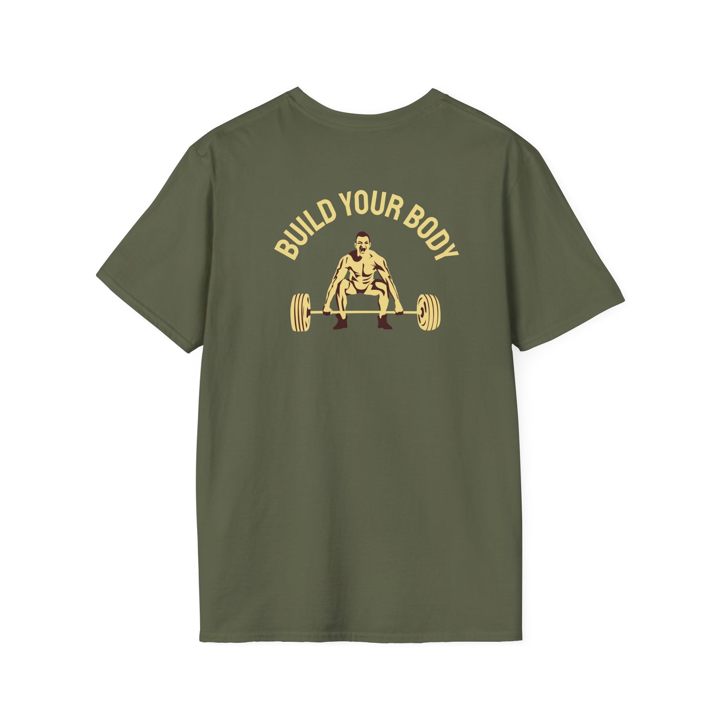 BUILD YOUR BODY Fitness T-Shirt
