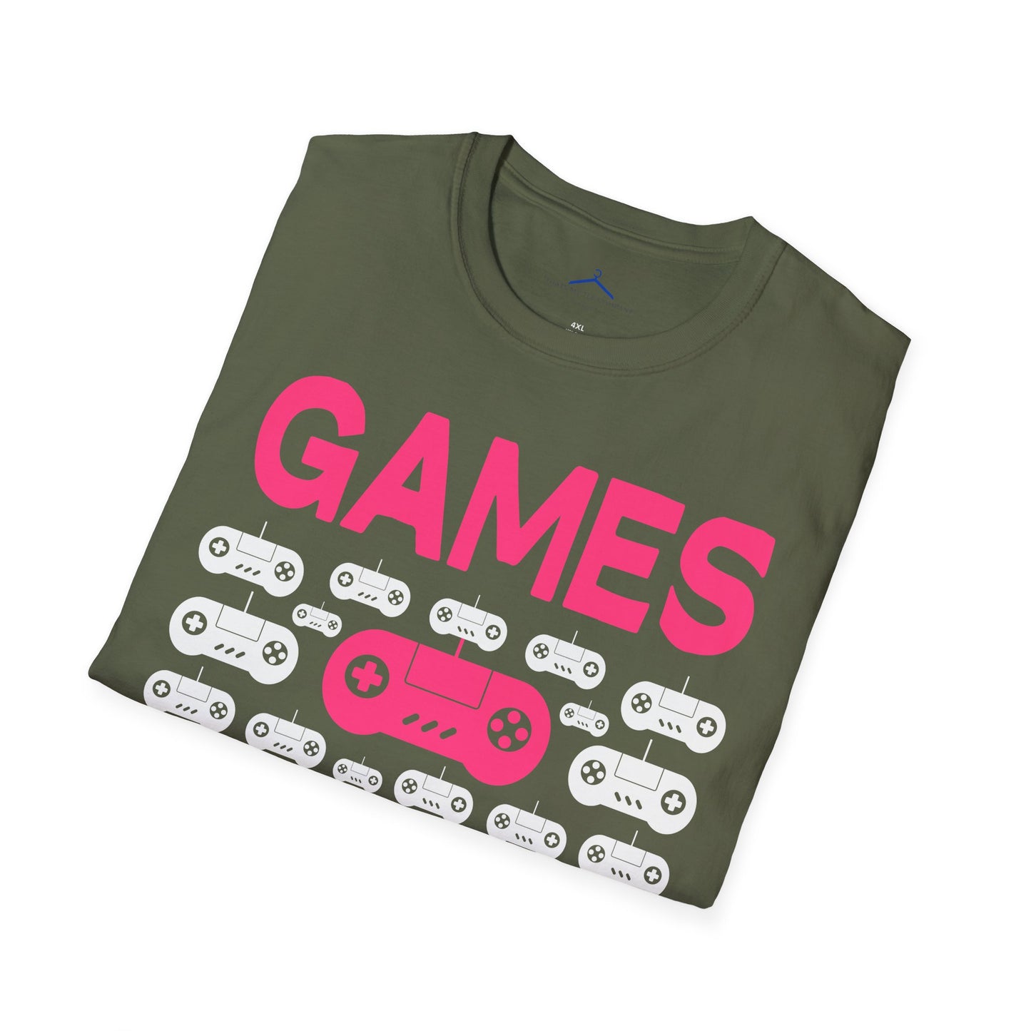 Games Make Me Happy Gamer Tee