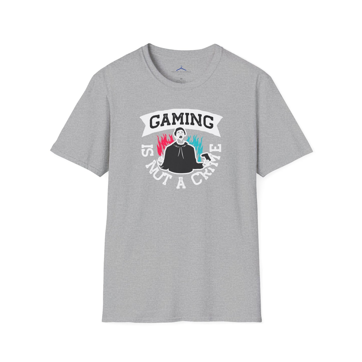 Gaming is not a Crime Gamer Tee