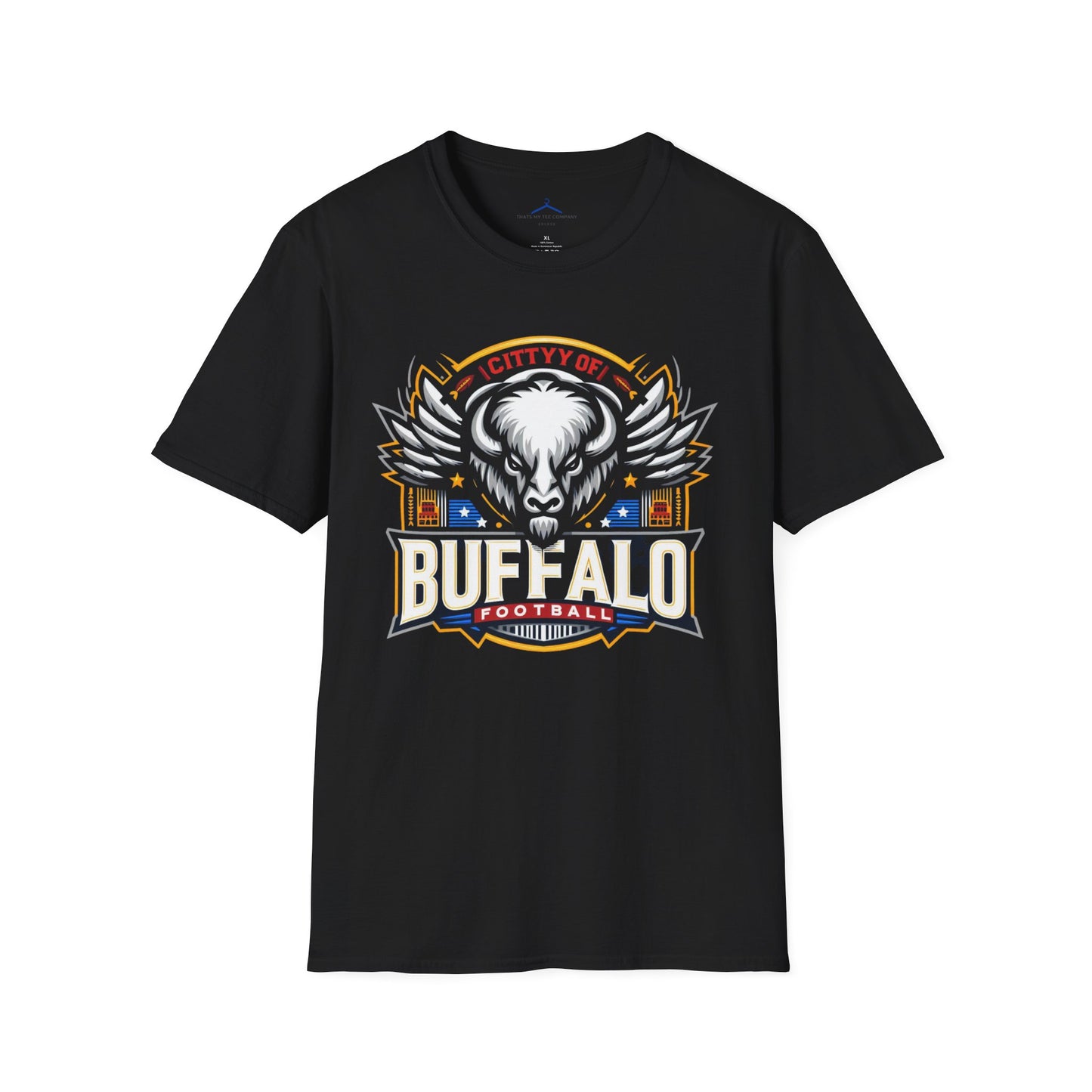 City Buffalo Football Sports T-Shirt