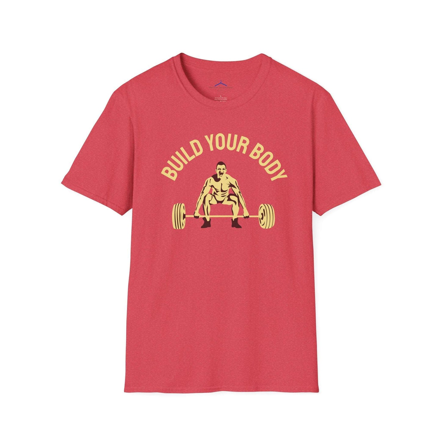 BUILD YOUR BODY Fitness T-Shirt