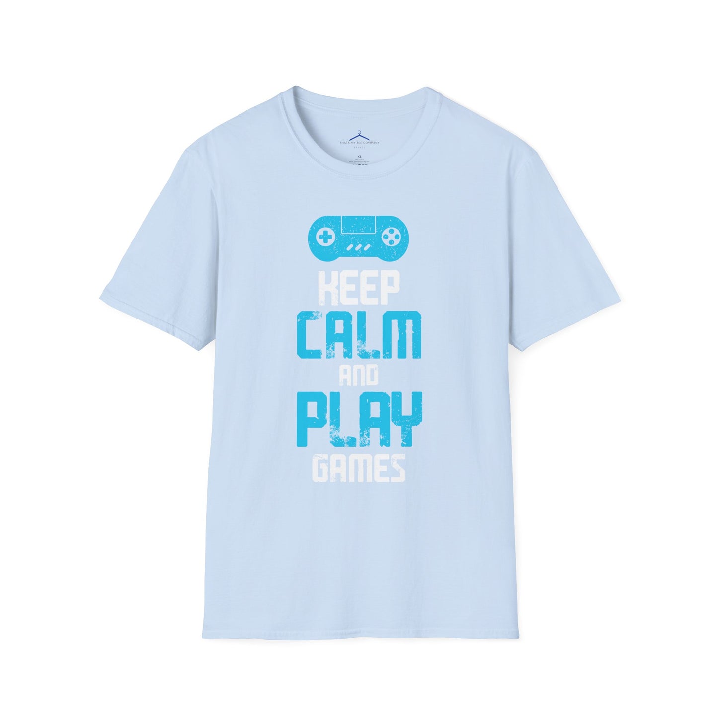 Keep Calm and Play Gamer Tee
