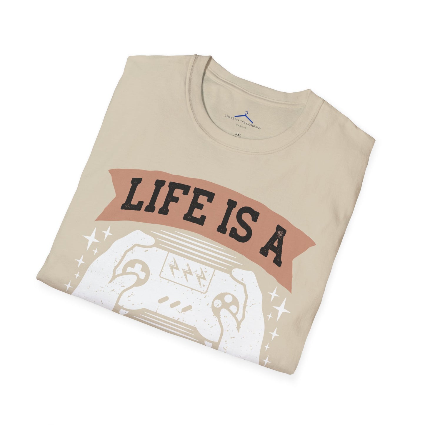 Life is a Game Play to Win Gamer Tee