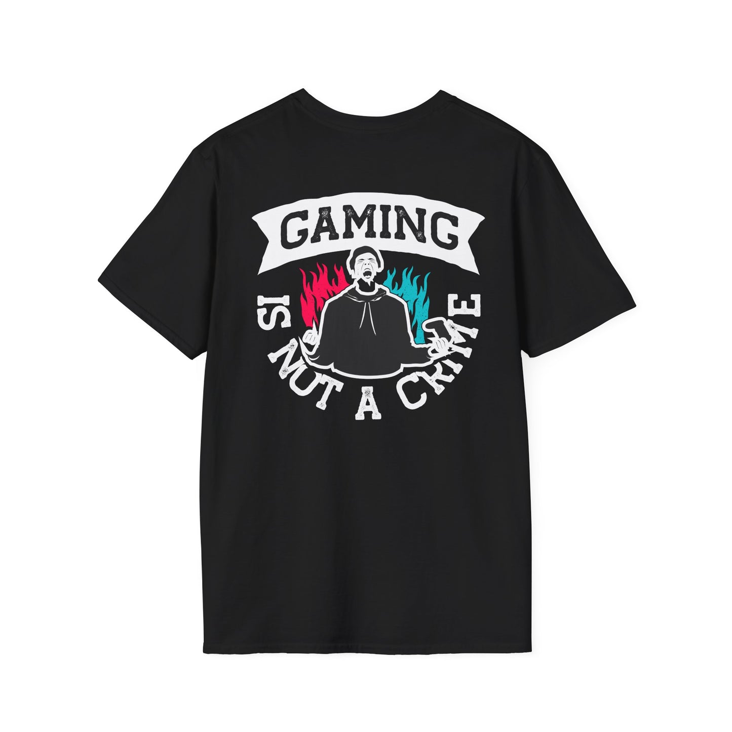 Gaming is not a Crime Gamer Tee