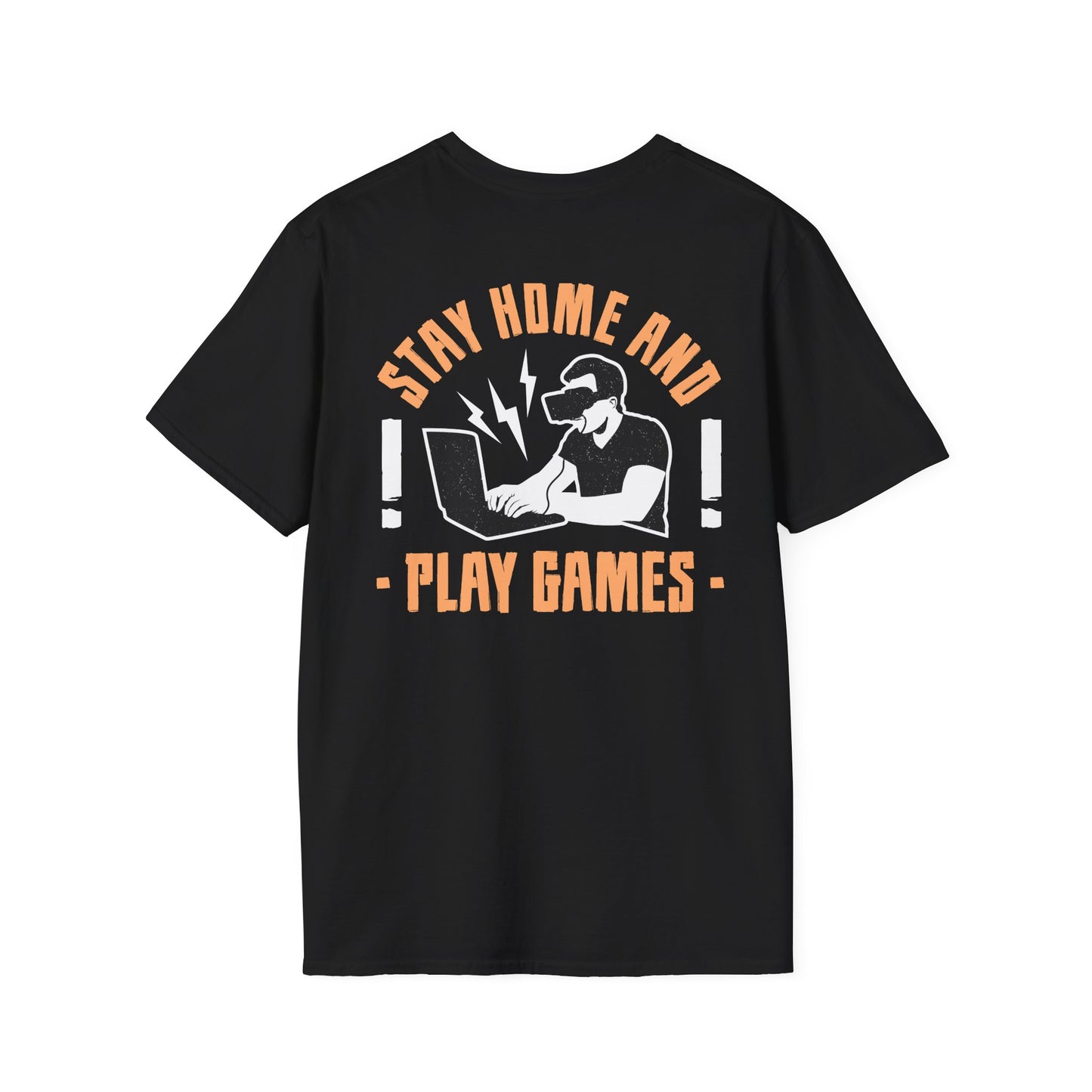 Stay Home and Play Gamer Tee