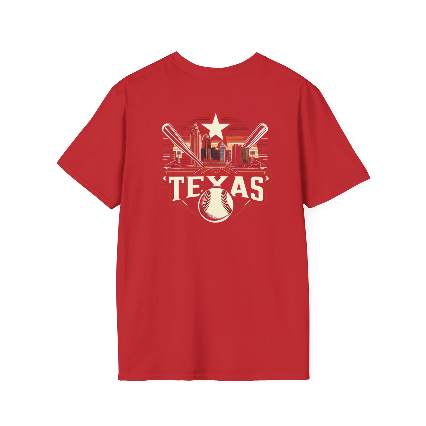 Texas Baseball Sports T-Shirt