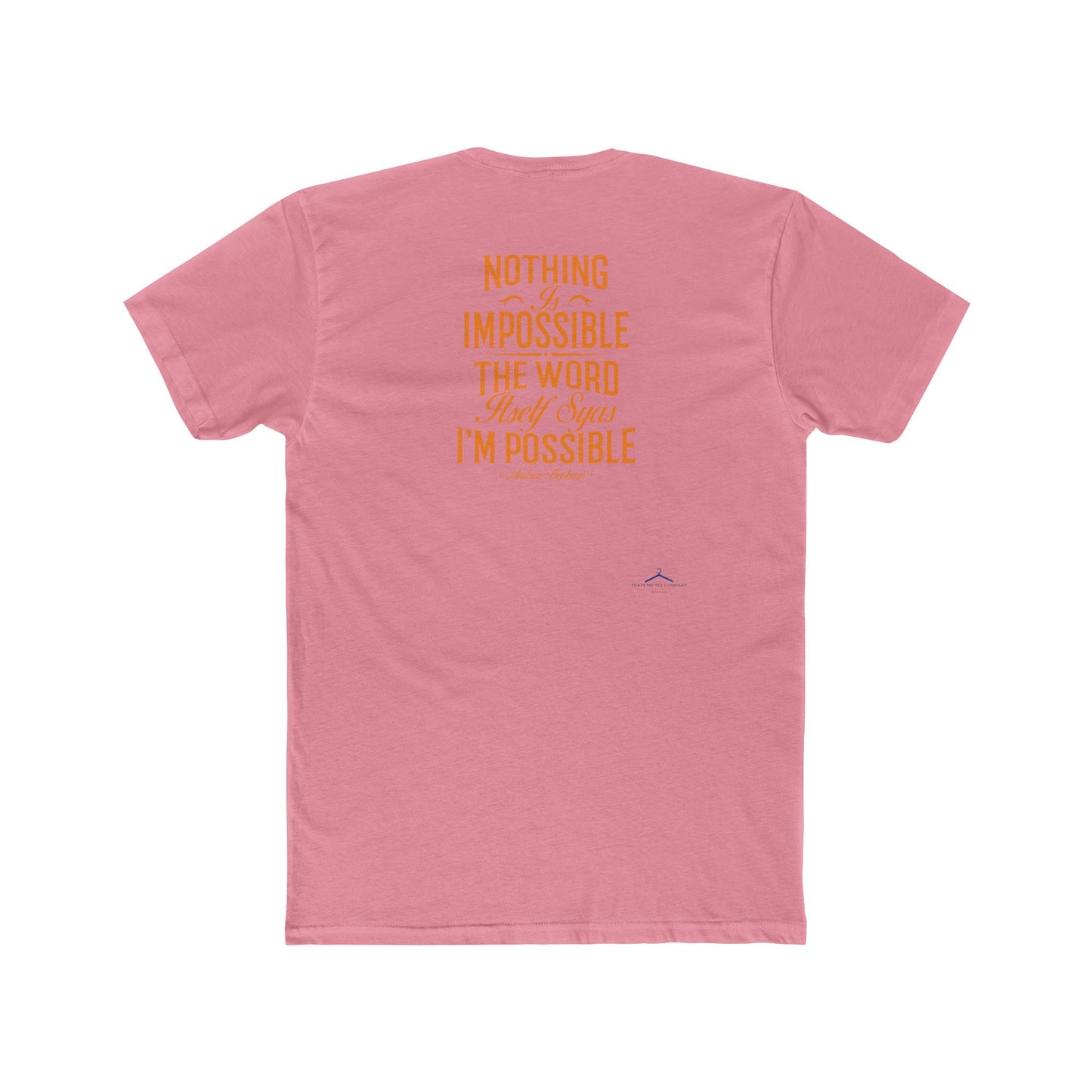 Audrey Hepburn Quoted Word Tee