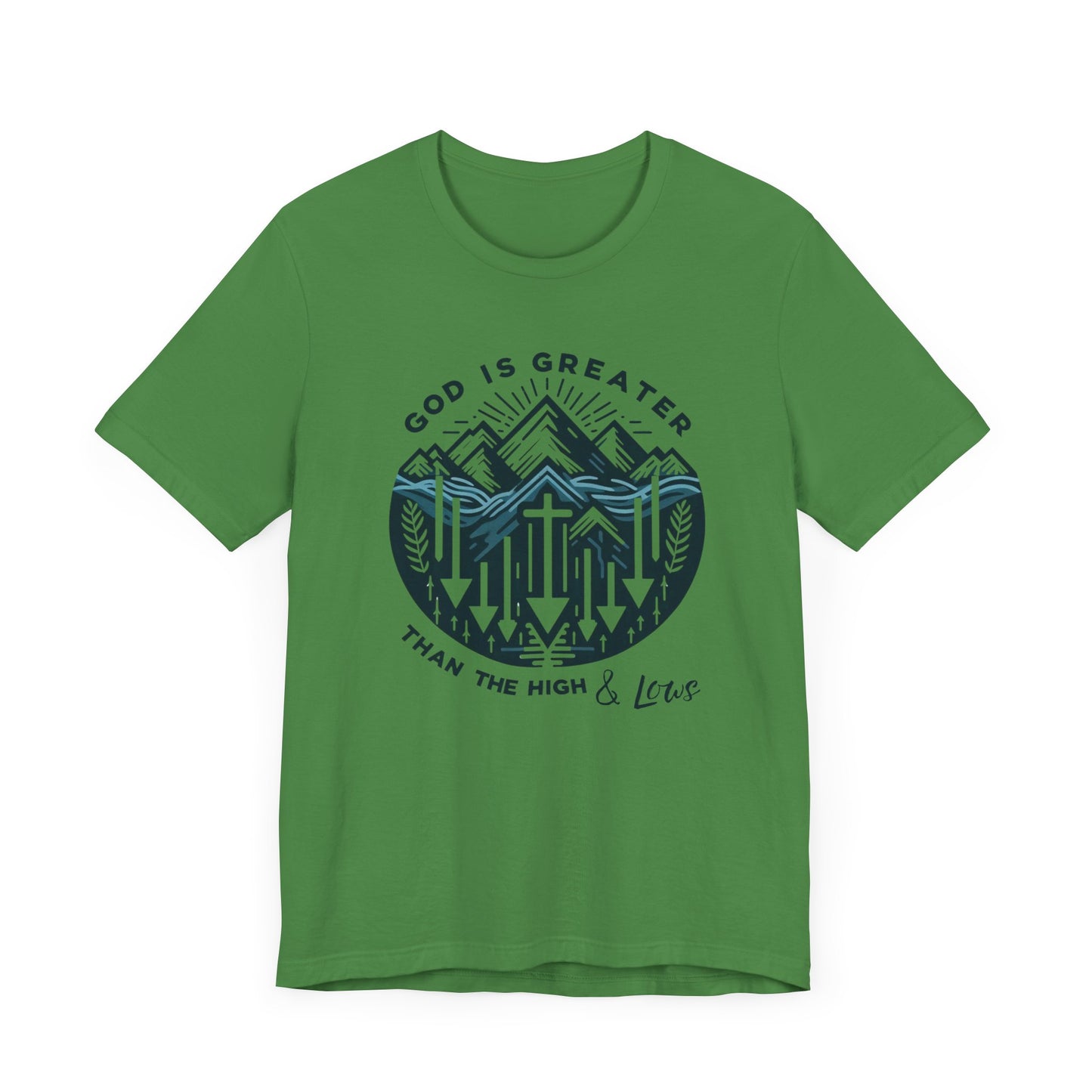 Christian Themed T-Shirt - God Is Greater
