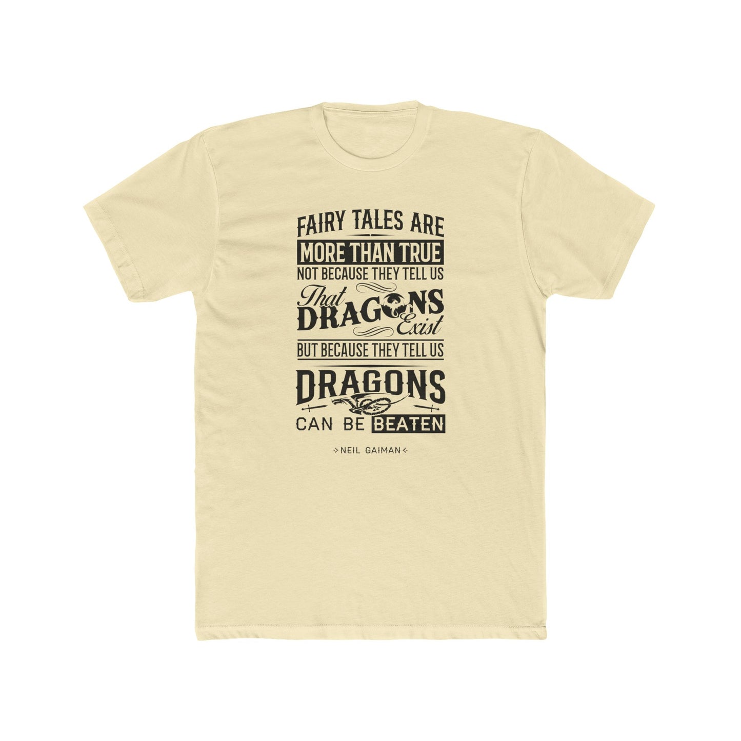 Neil Gaiman Quoted Word Tee