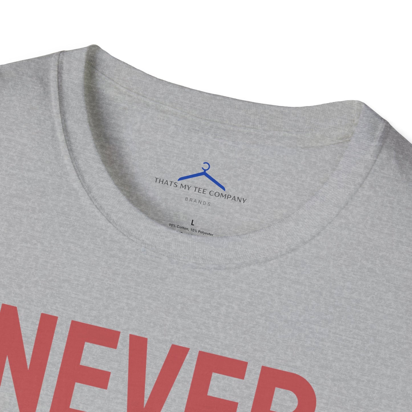 NEVER GIVE UP Fitness T-Shirt