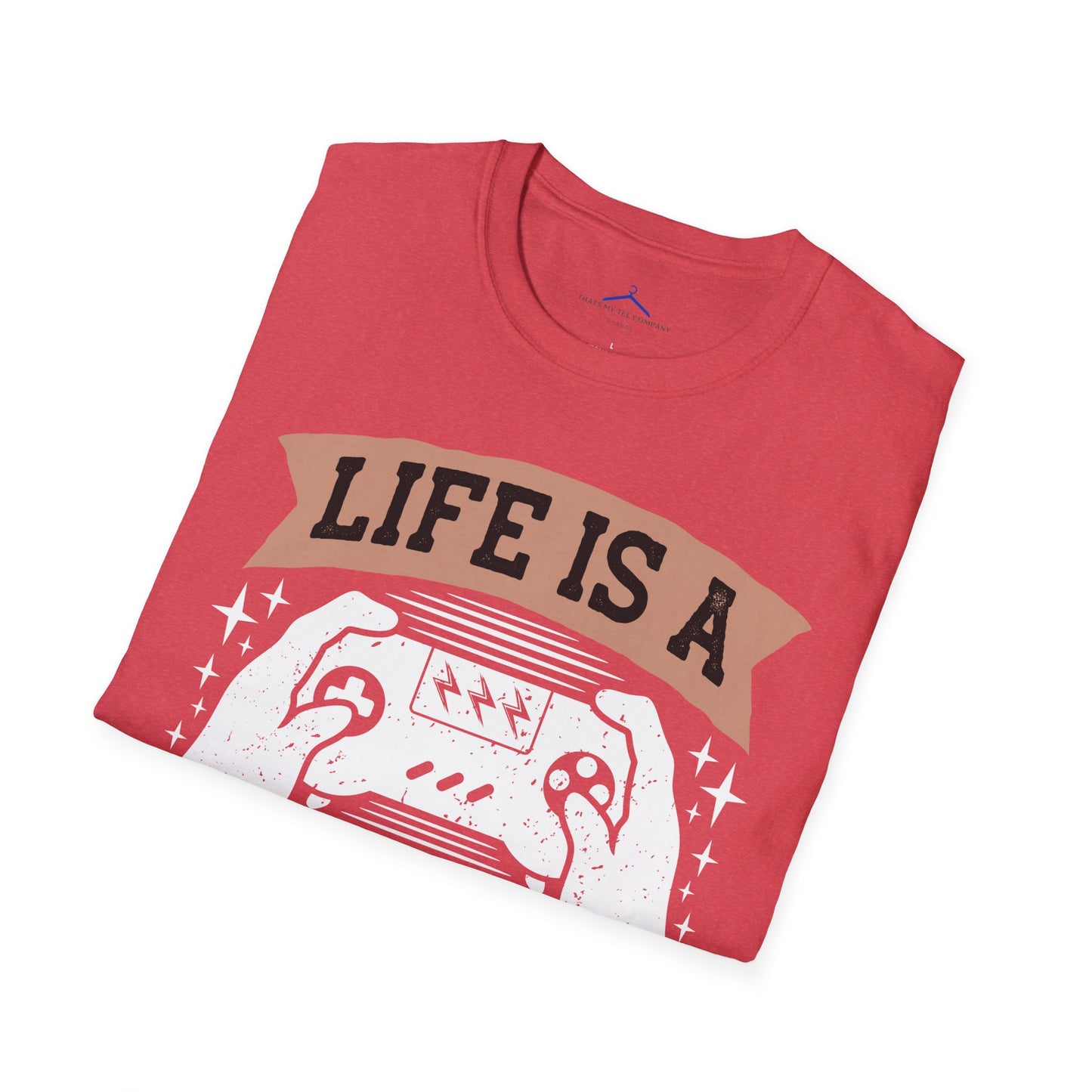 Life is a Game Play to Win Gamer Tee