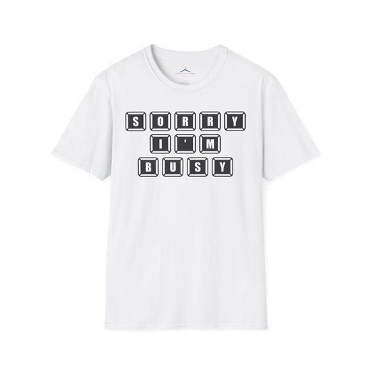 Sorry, I'm Busy Gamer Tee