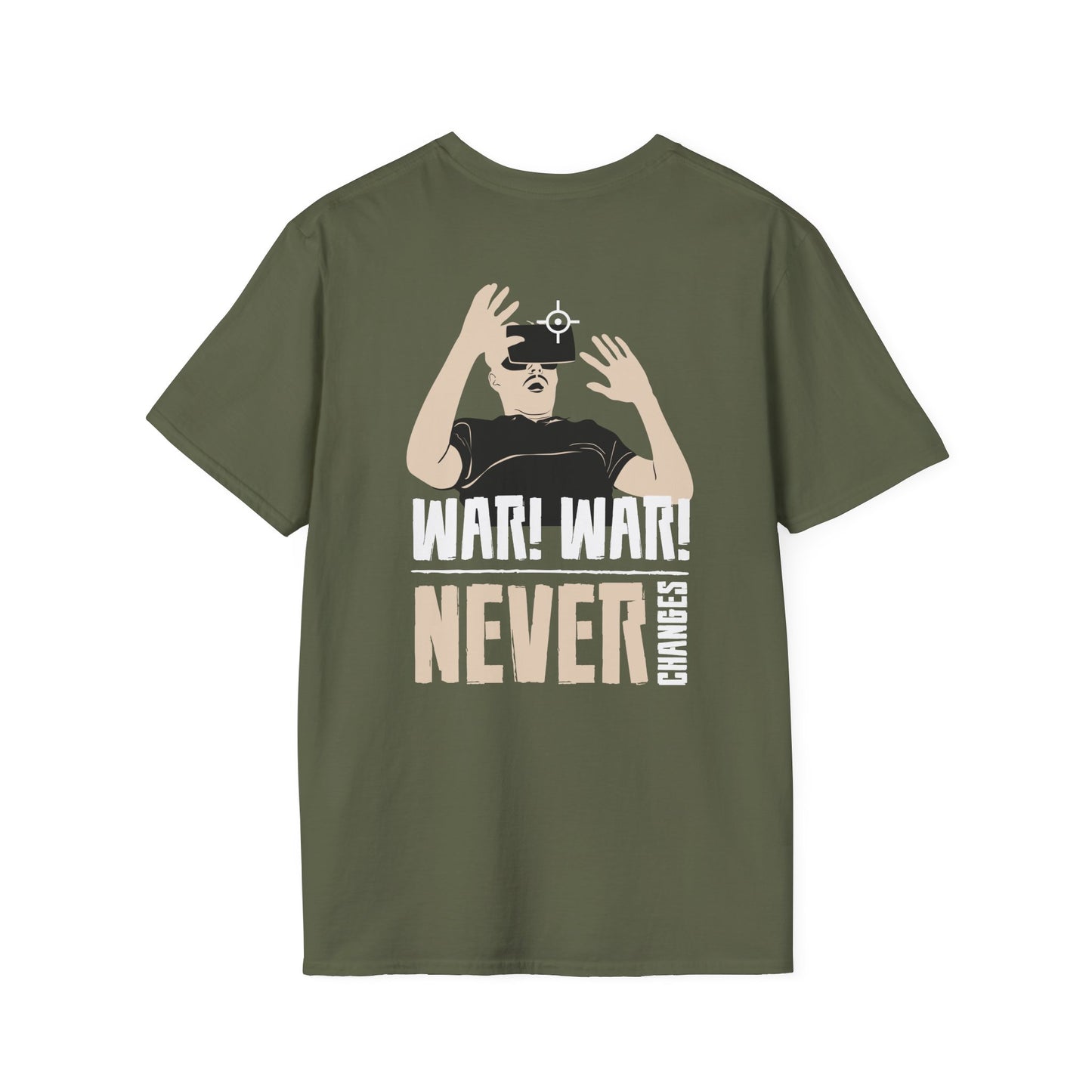 War, War, Never Changes Gamer Tee