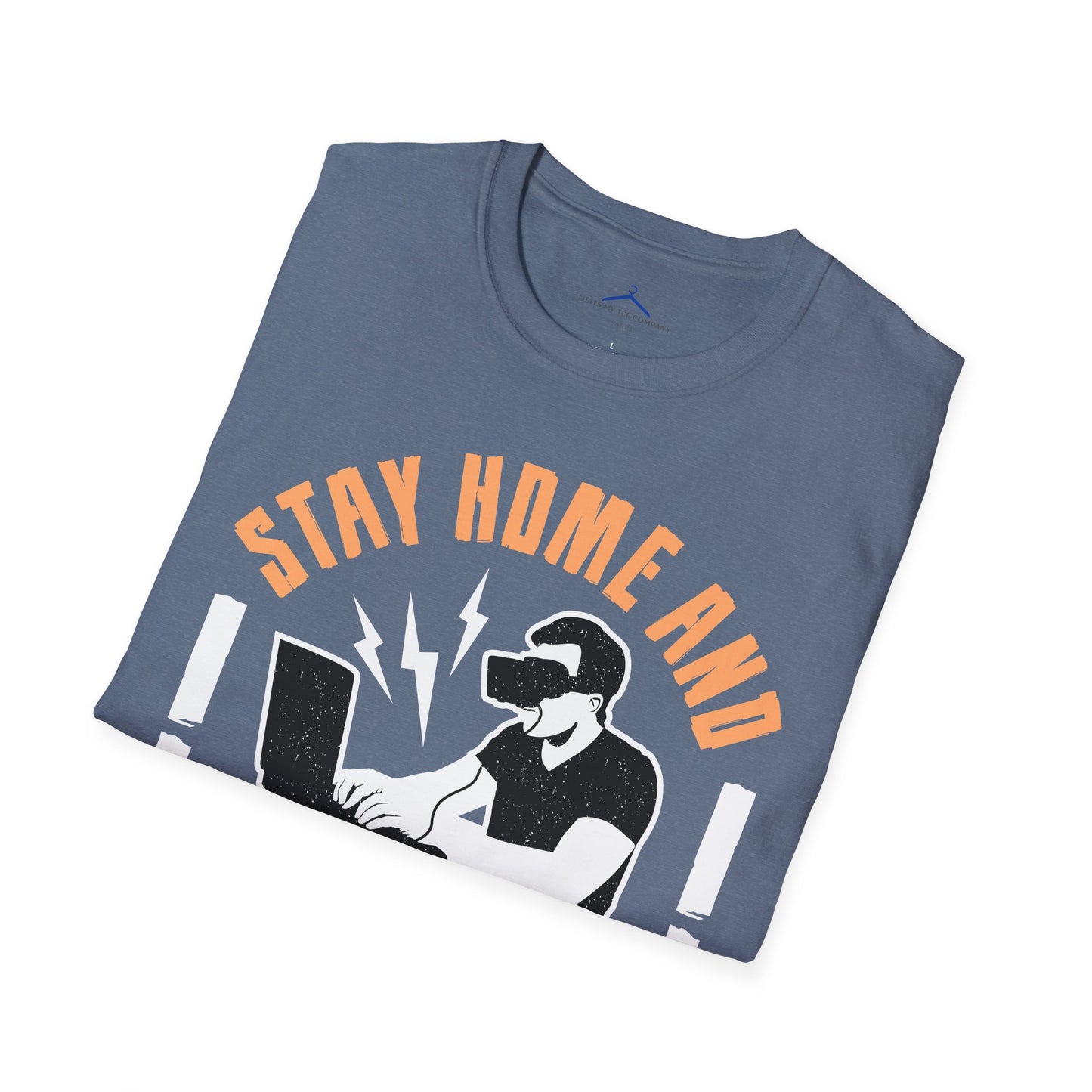 Stay Home and Play Gamer Tee
