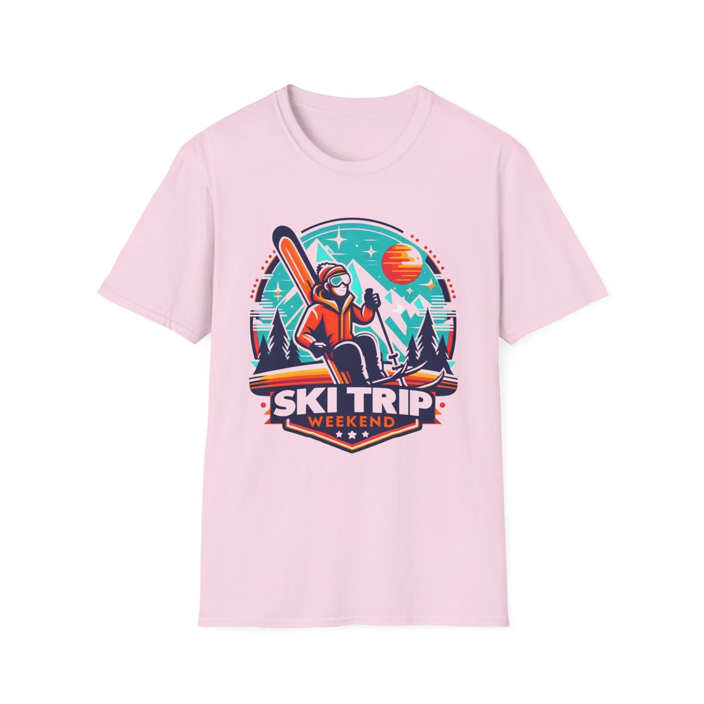 Ski Trip Weekend - Travel Adventure Graphic Tee