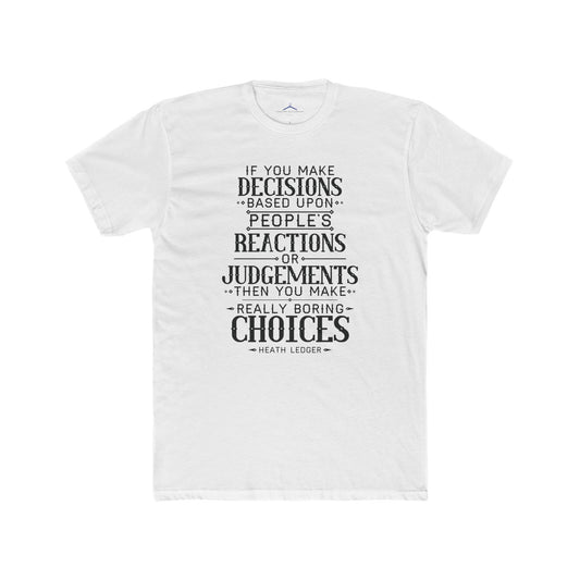 Heath Ledger Quoted Word Tee