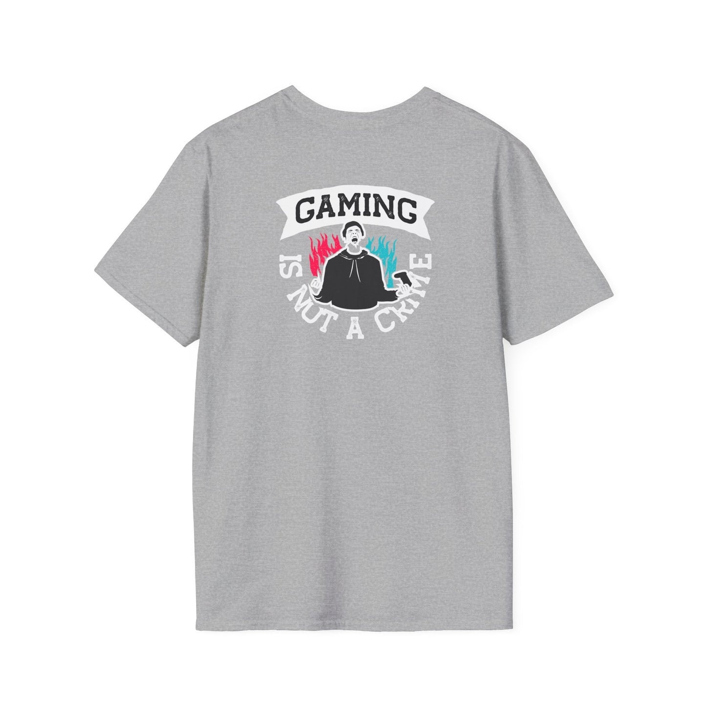 Gaming is not a Crime Gamer Tee