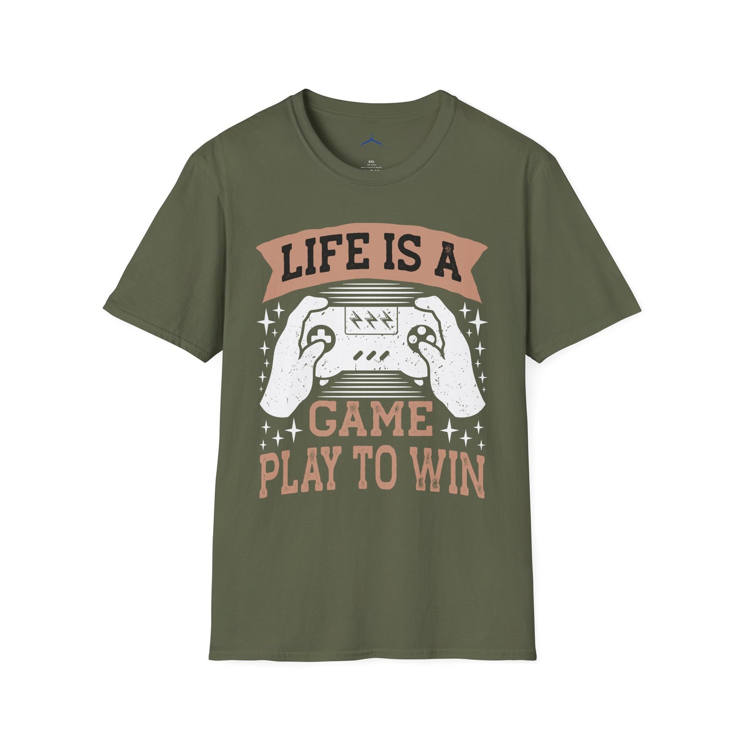 Life is a Game Play to Win Gamer Tee