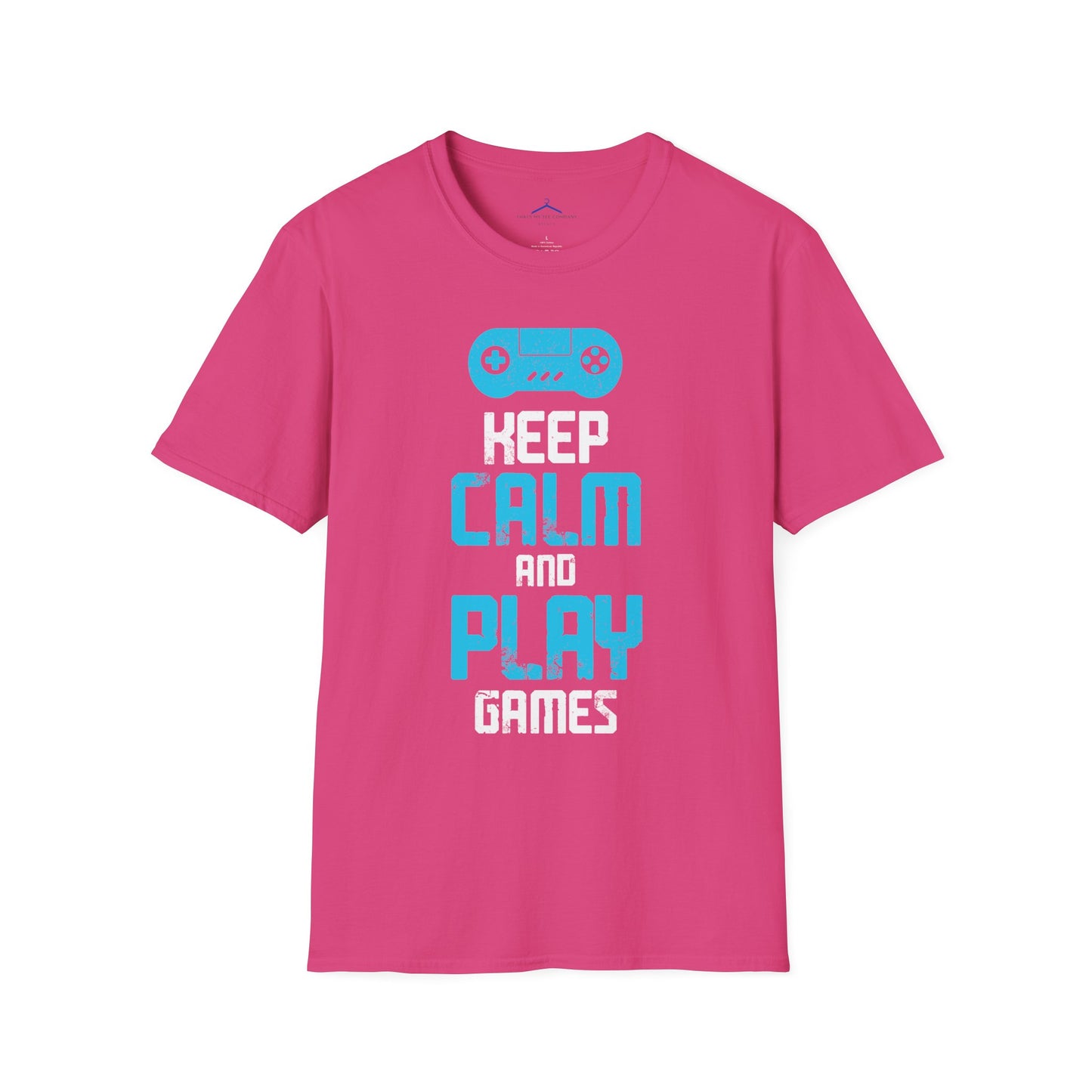 Keep Calm and Play Gamer Tee