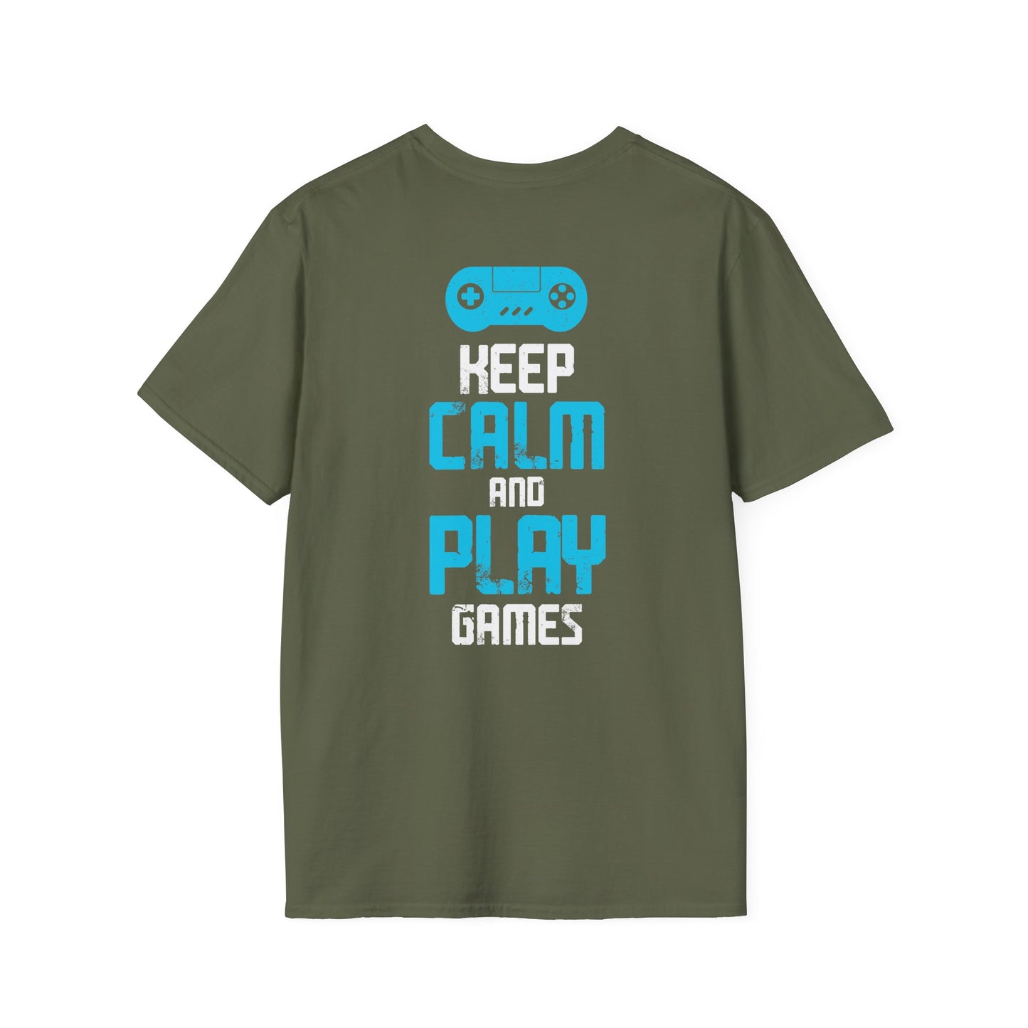 Keep Calm and Play Gamer Tee