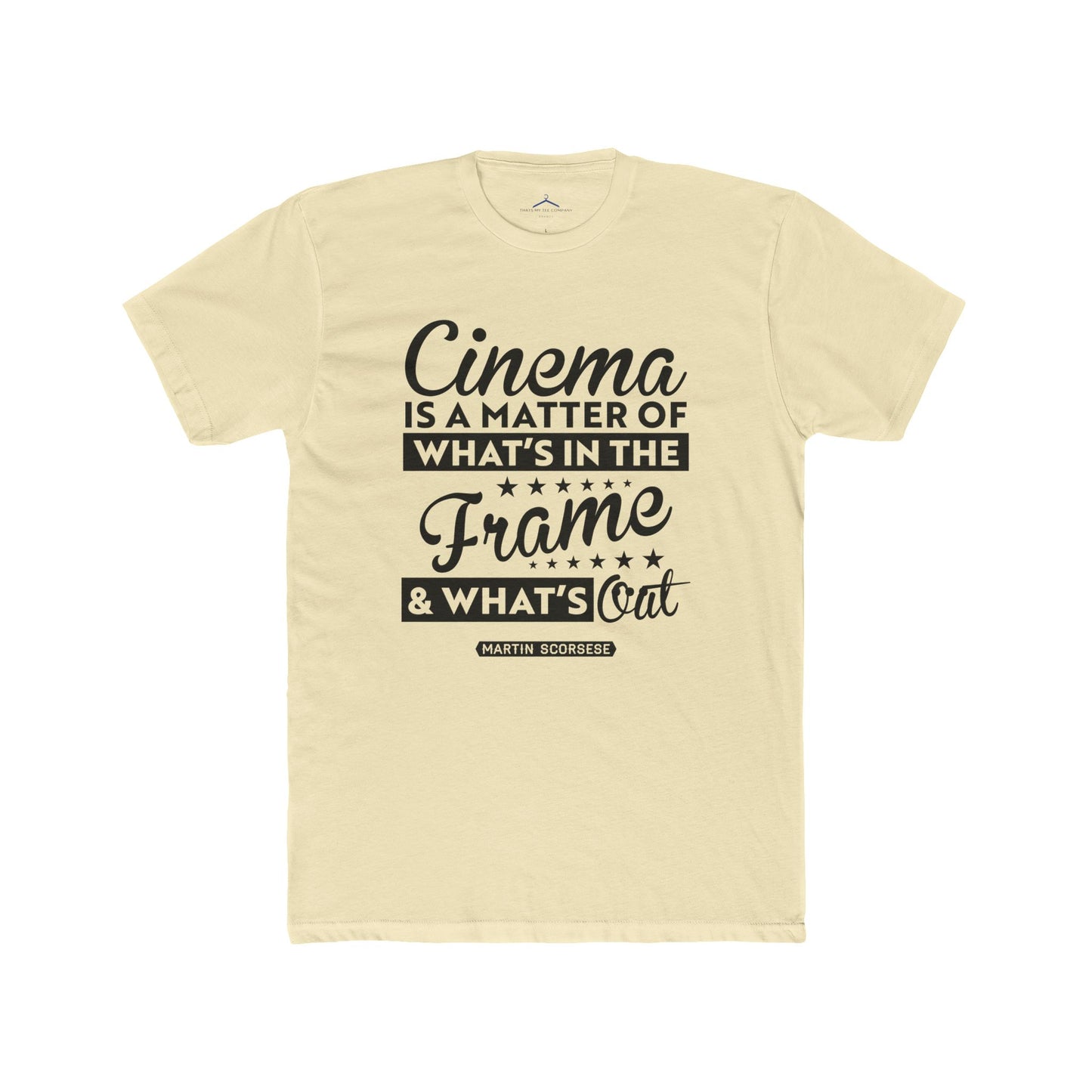 Martin Scorsese Quoted Word Tee