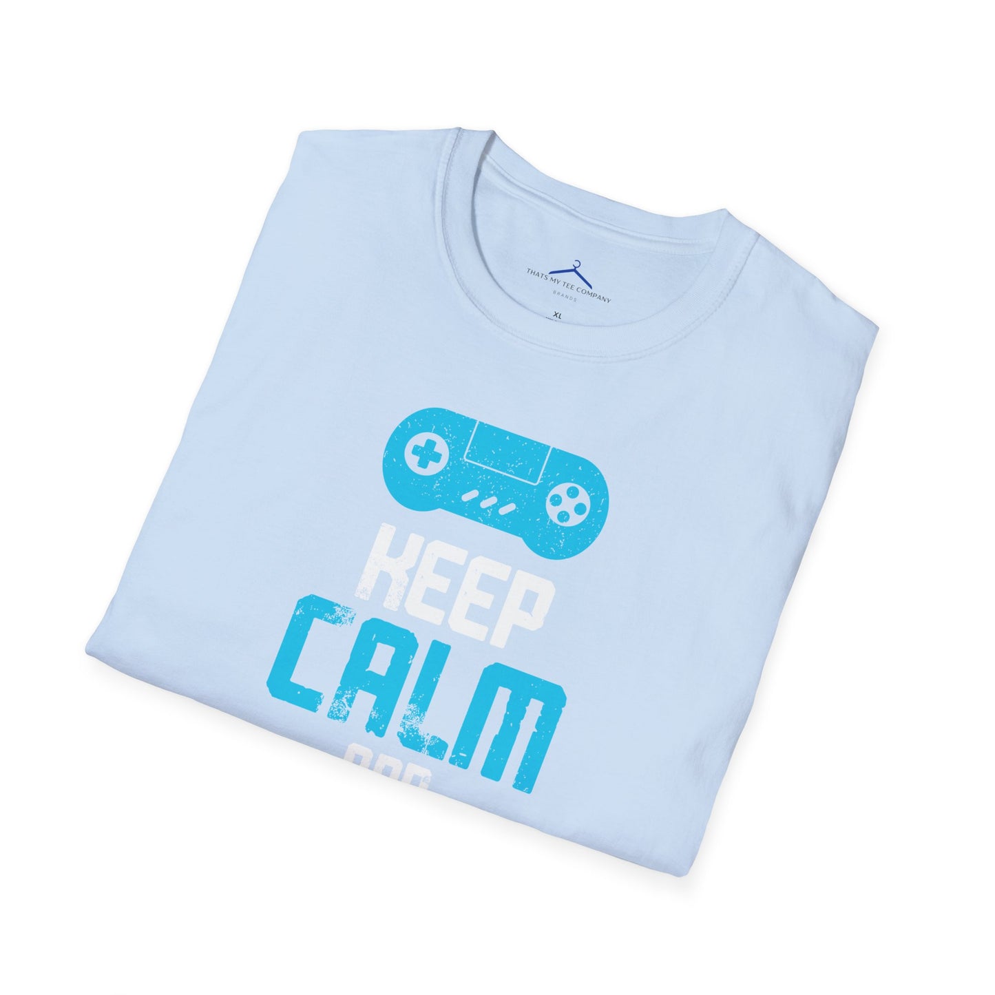 Keep Calm and Play Gamer Tee