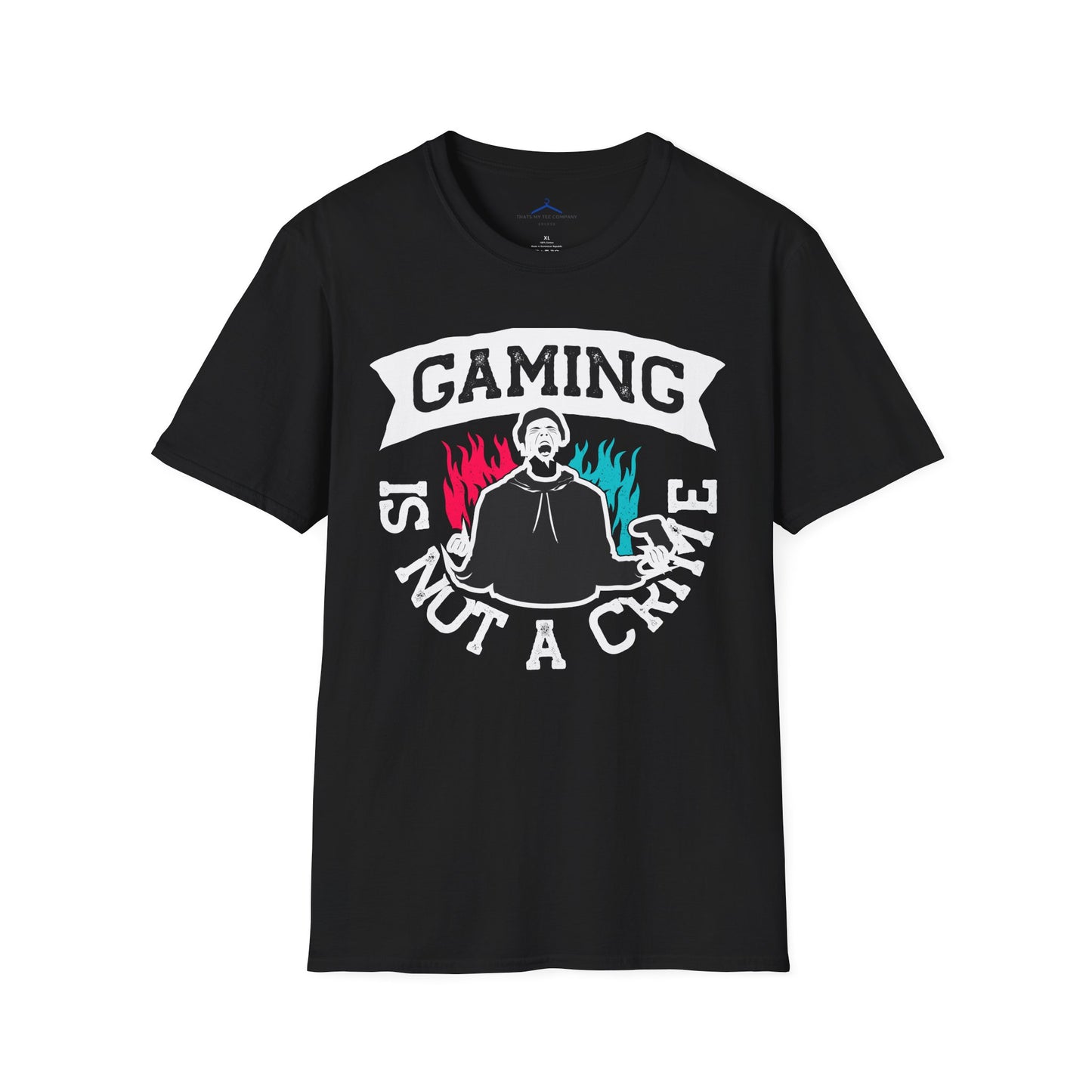 Gaming is not a Crime Gamer Tee