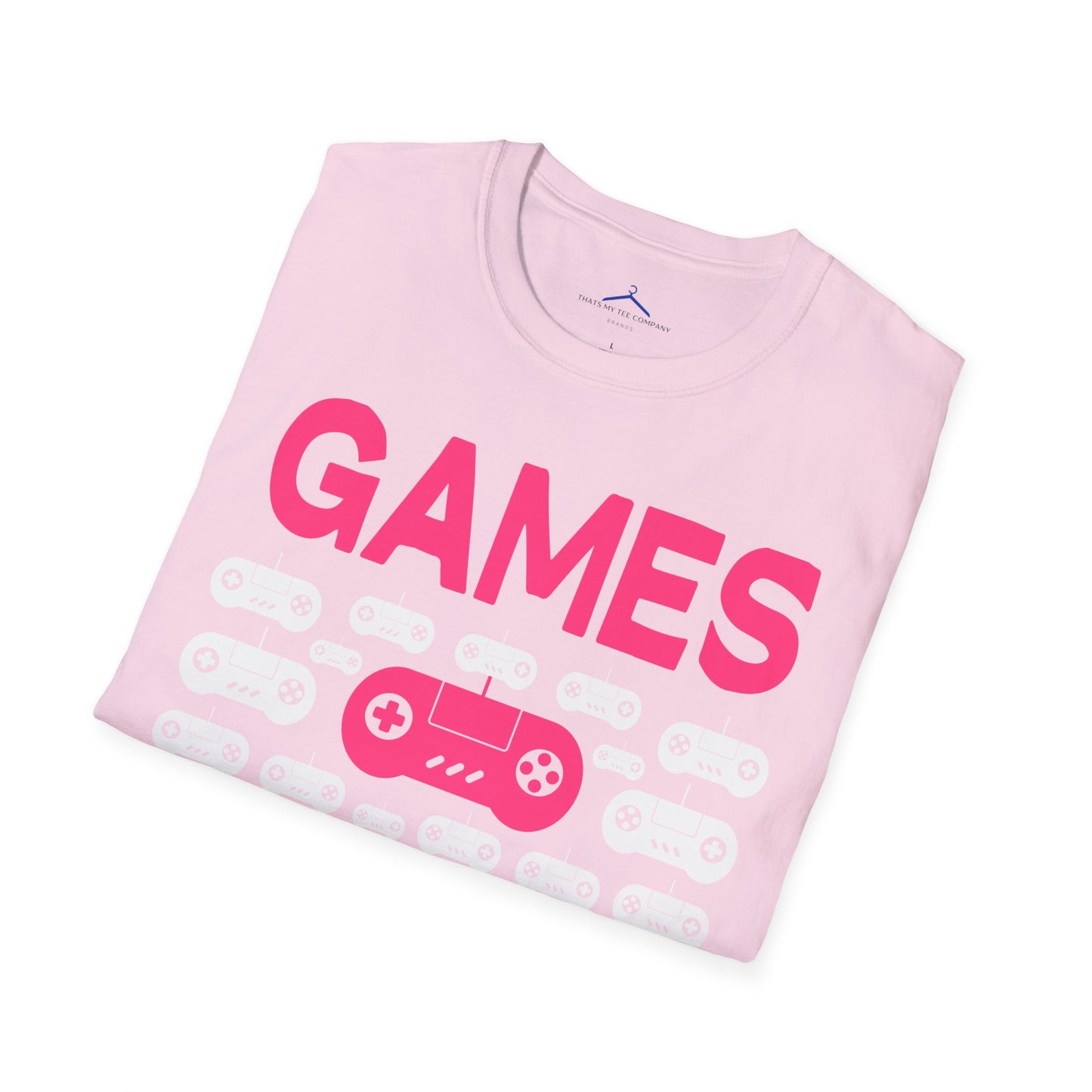 Games Make Me Happy Gamer Tee
