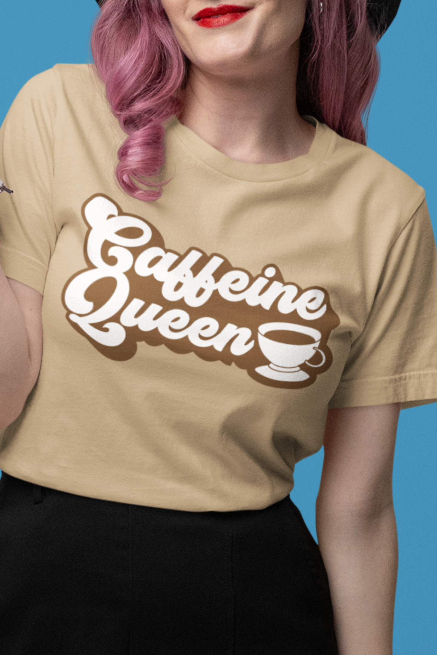 Caffeine Queen - Coffee Tee