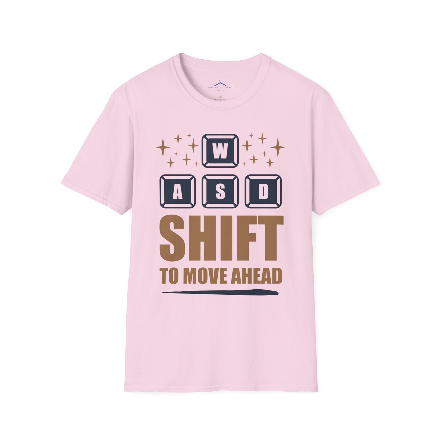 Shift to Move Ahead Gamer Tee
