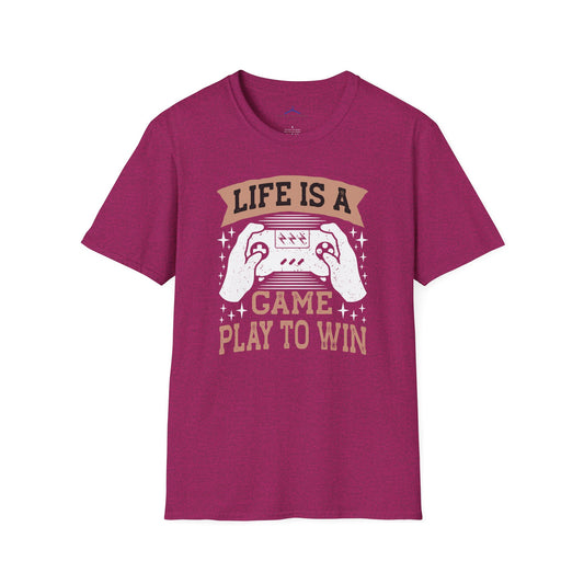 Life is a Game Play to Win Gamer Tee