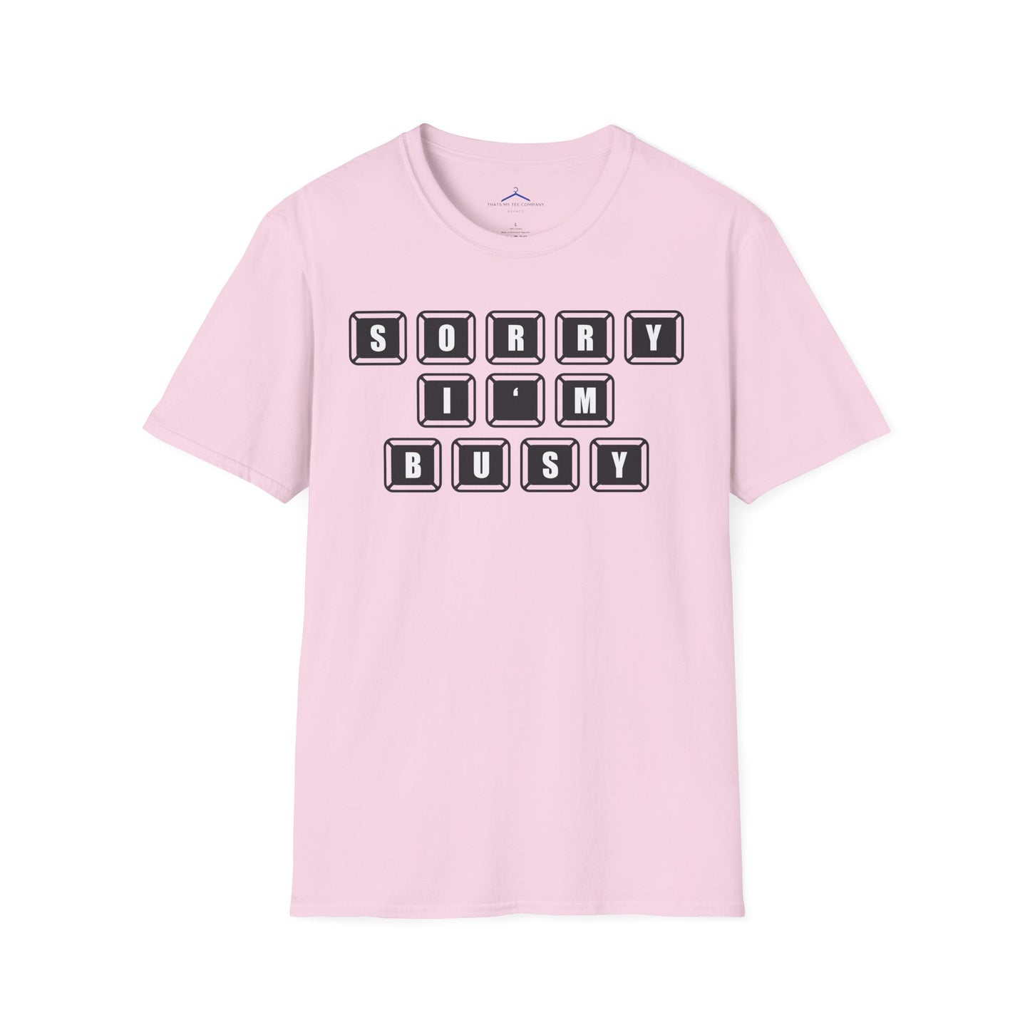 Sorry, I'm Busy Gamer Tee