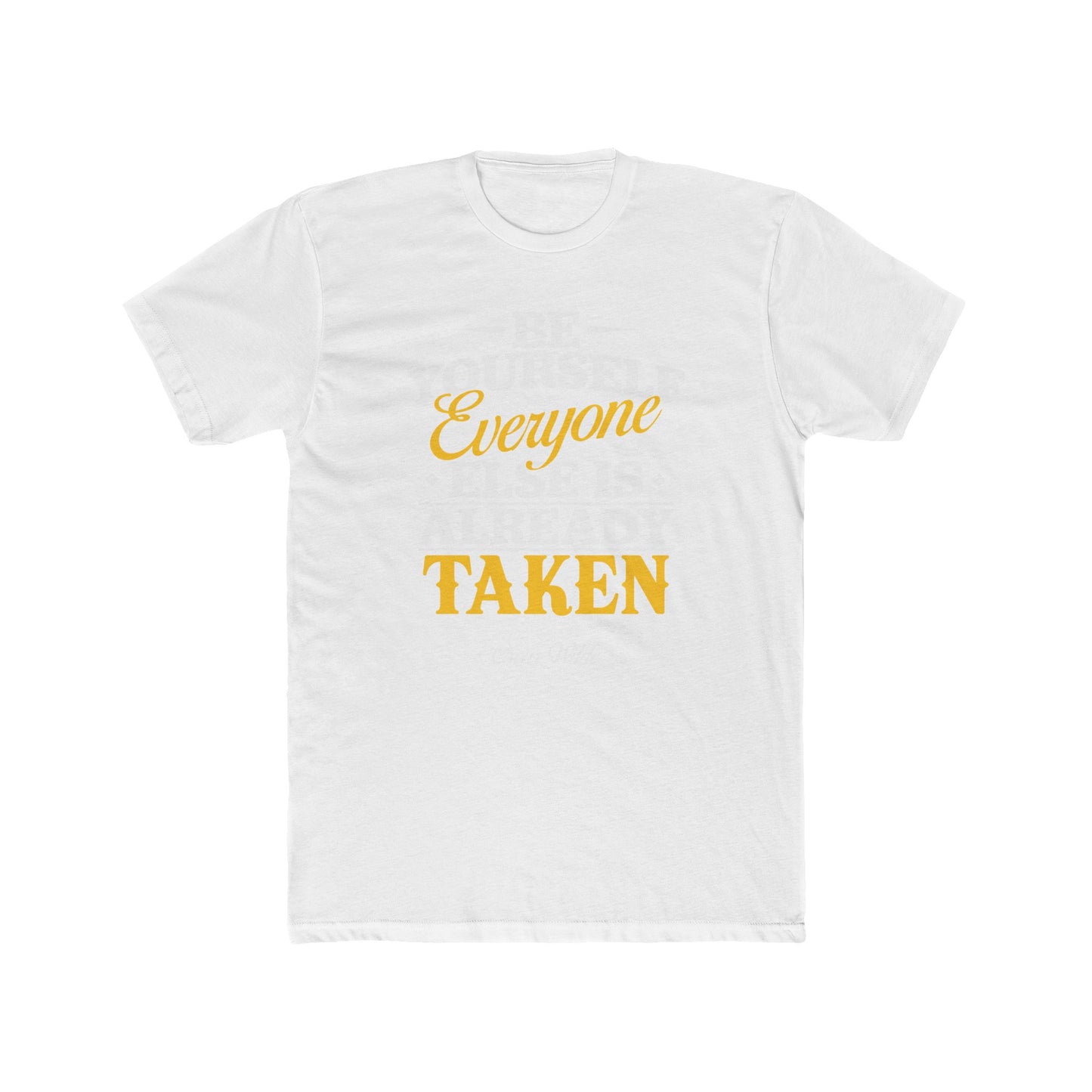 Oscar Wilde Quoted Word Tee