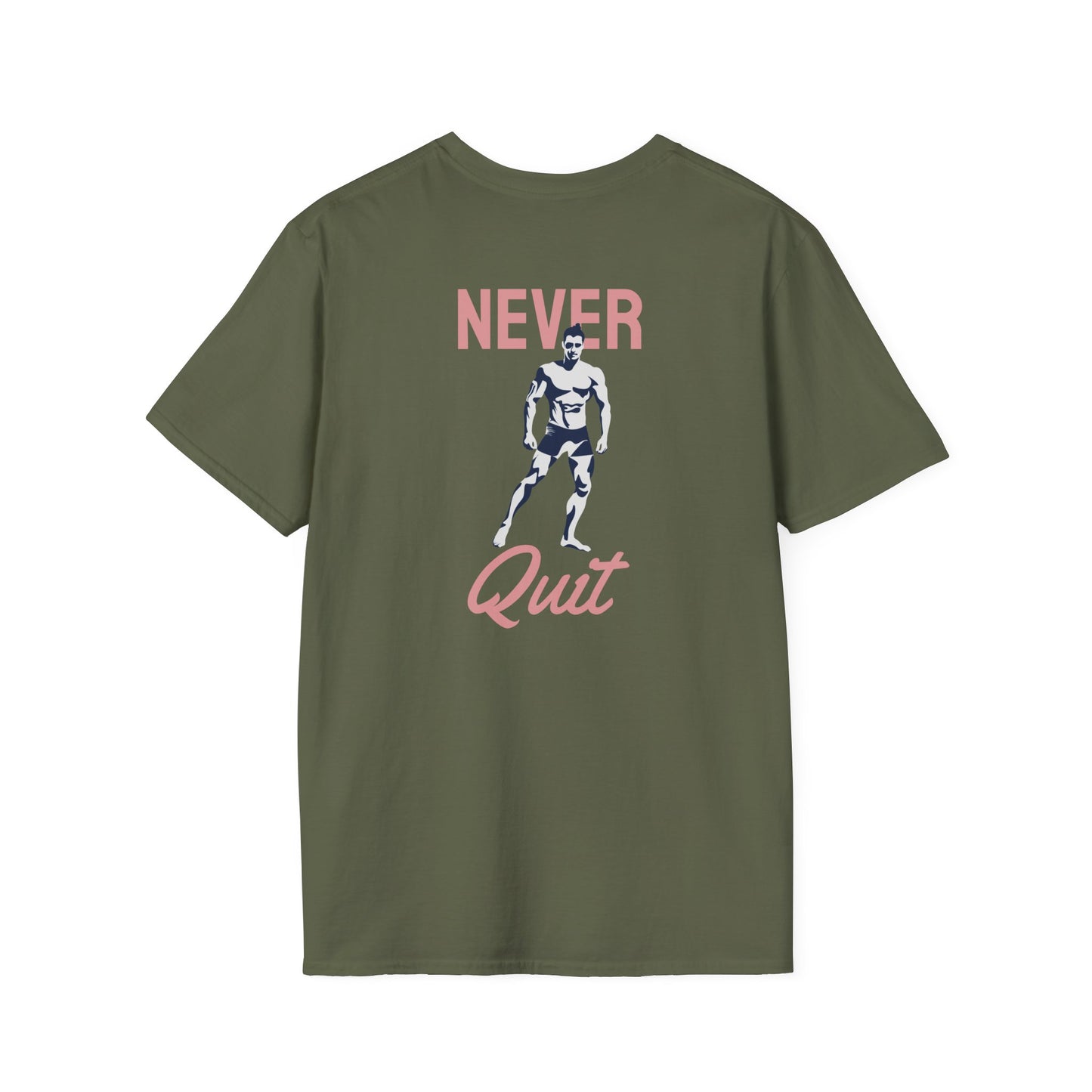 NEVER QUIT Fitness T-Shirt