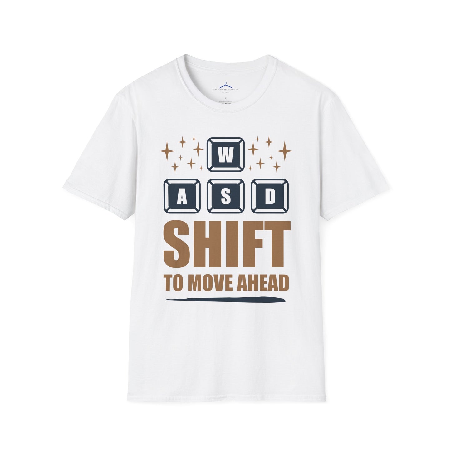 Shift to Move Ahead Gamer Tee