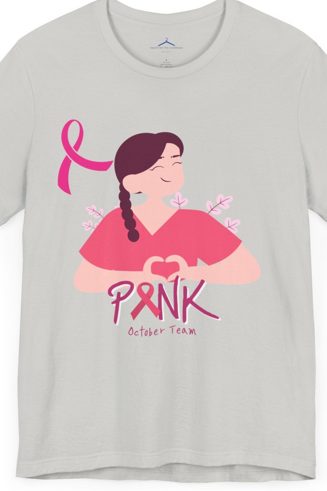 Pink October Team (Cancer Awareness) Social Tee